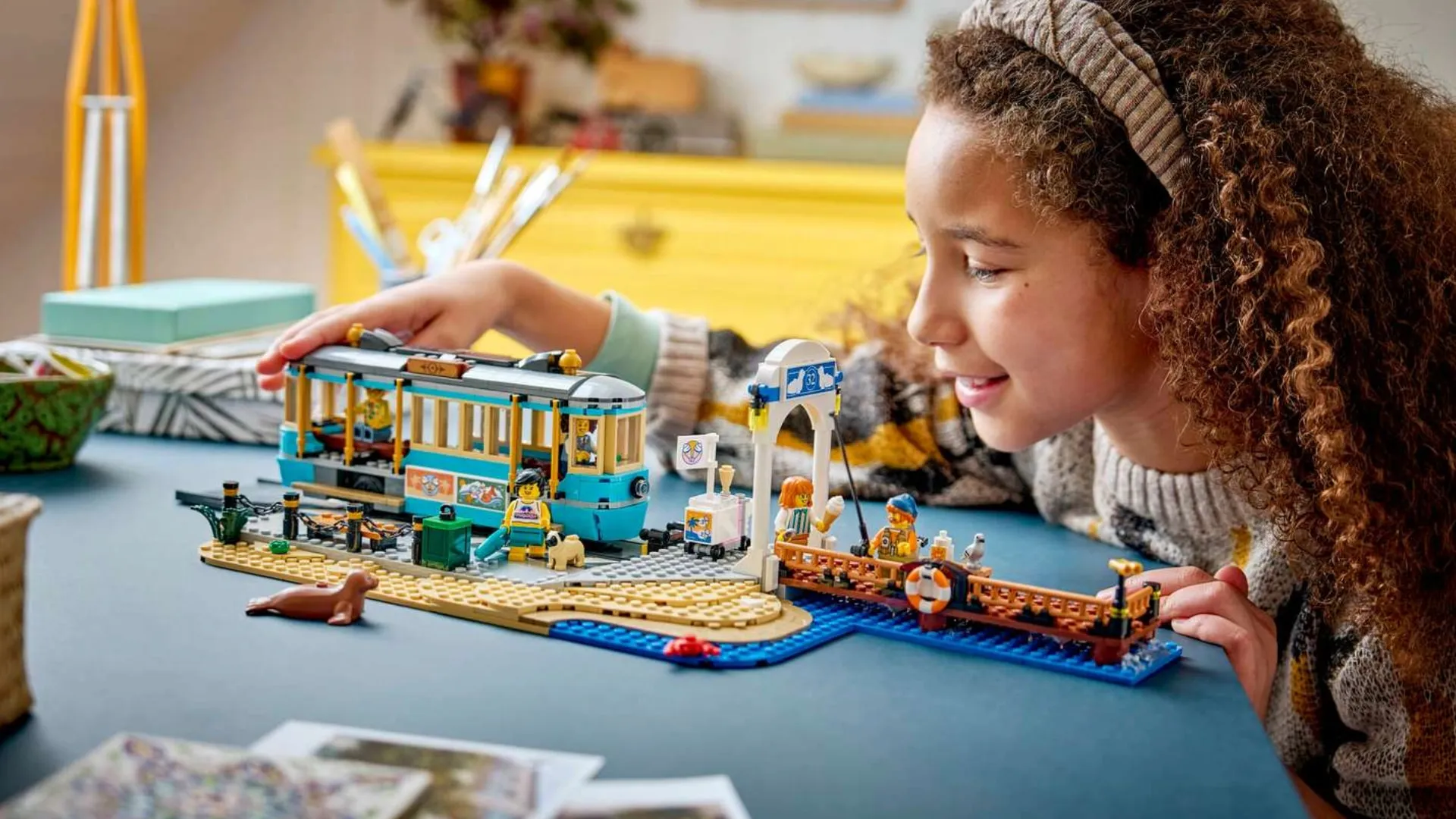 Конструктор LEGO Сity Класичний трамвай до пляжу (60506)
