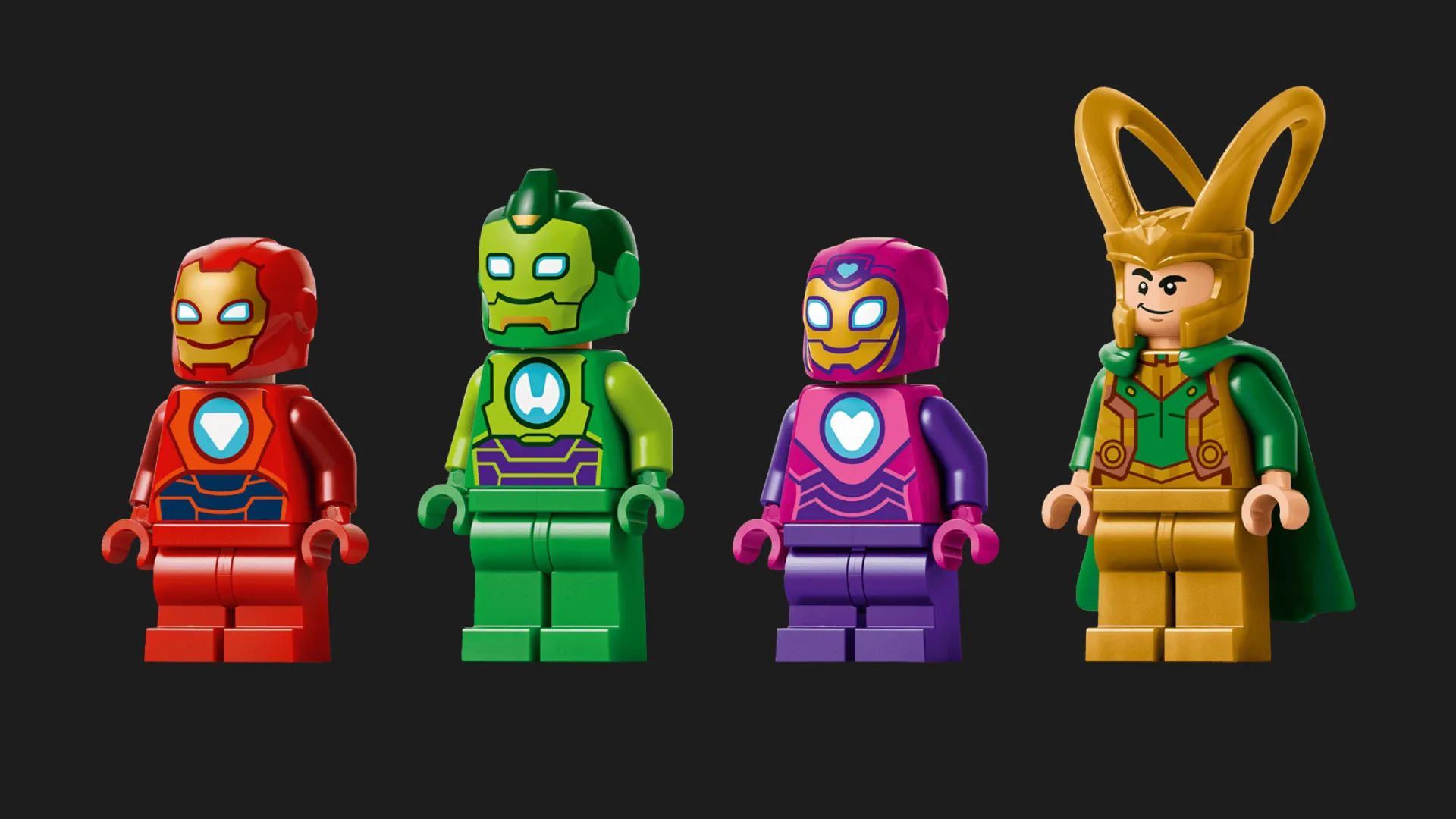 Конструктор LEGO Marvel Локи против команды Железного Человека (11211)