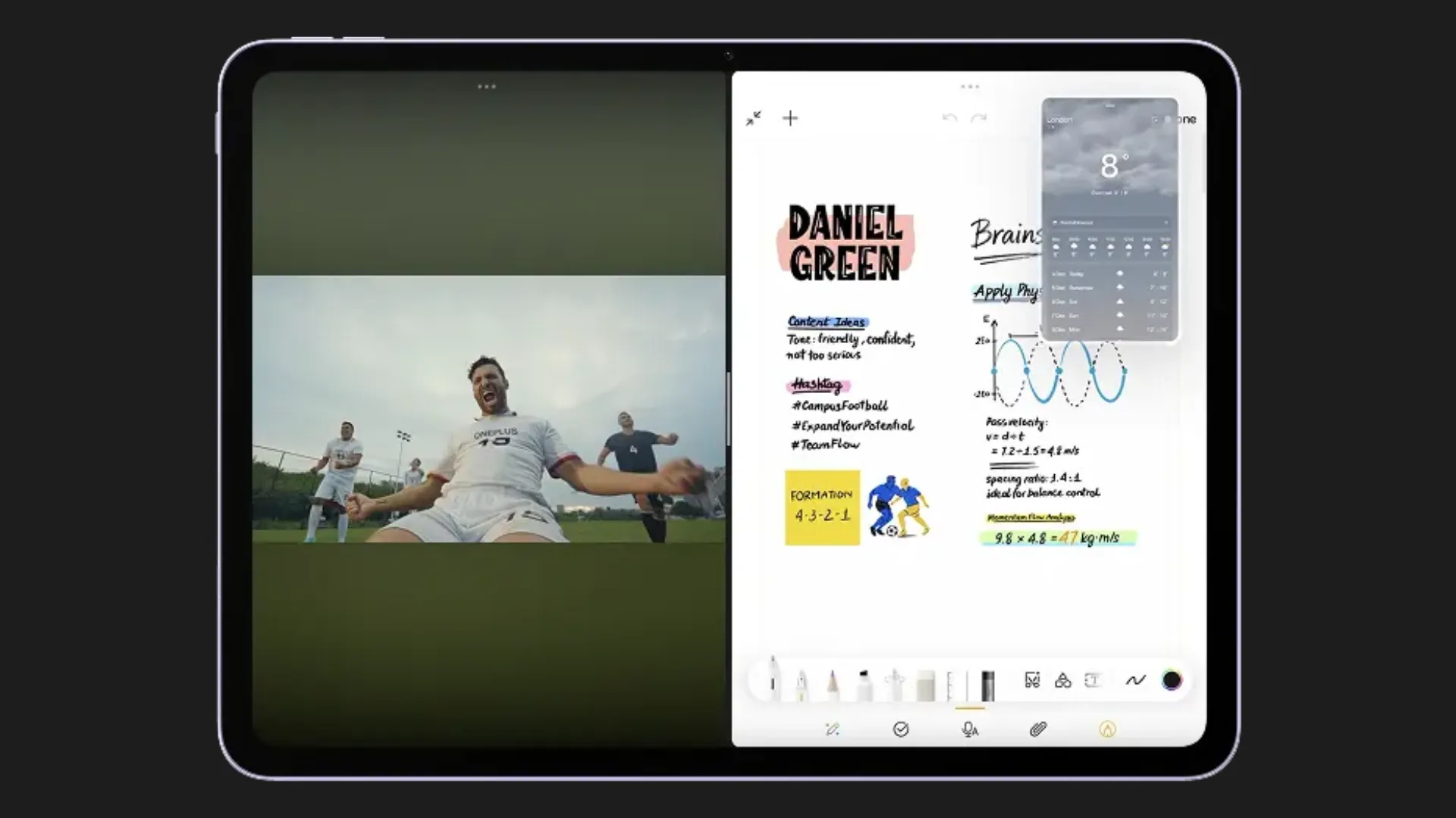 Планшет OnePlus Pad Go 2 8/128GB Wi-Fi (Lavender Drift) (Standard)
