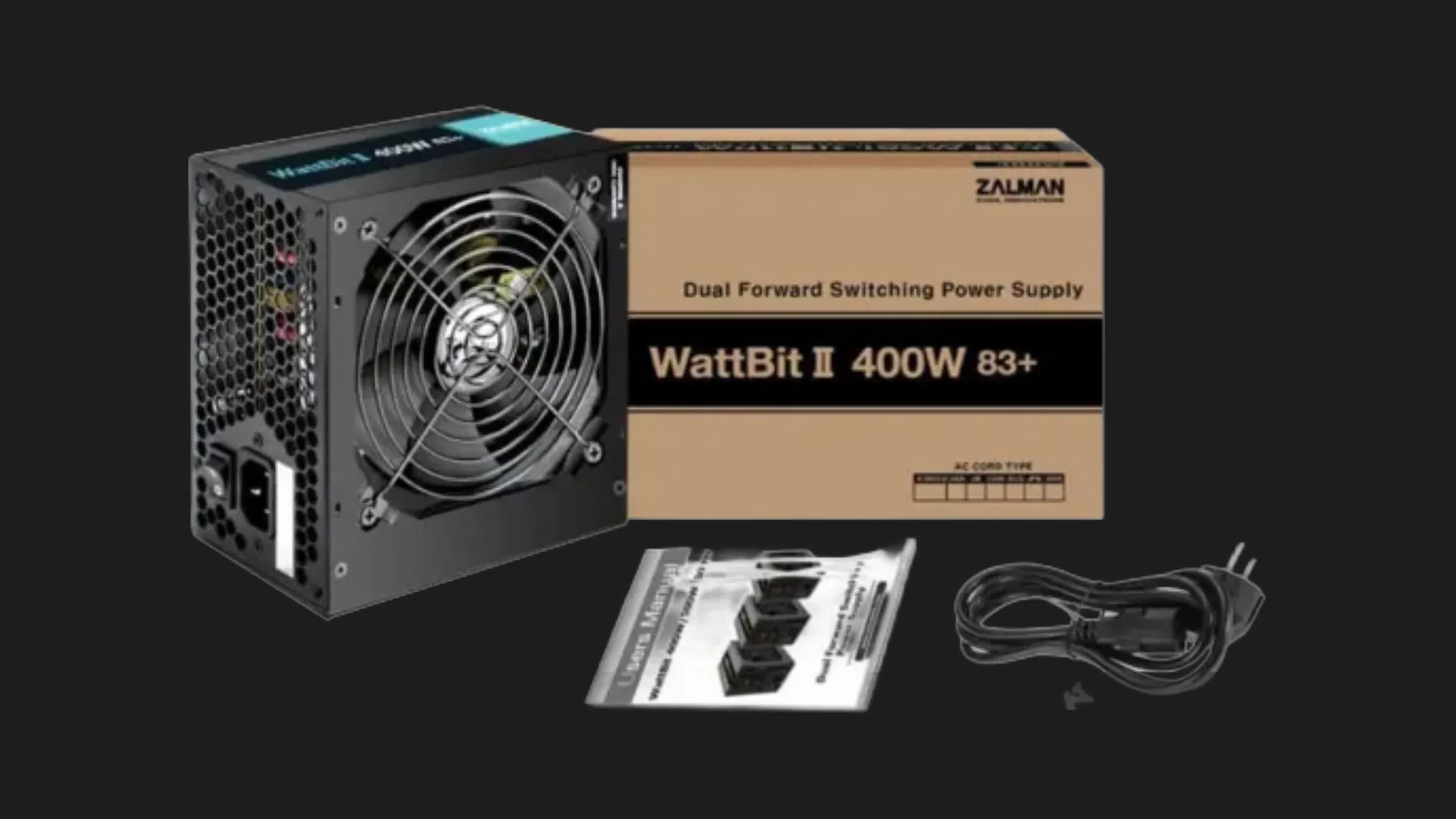 Блок питания Zalman Wattbit II 400W (ZM400-XEII)