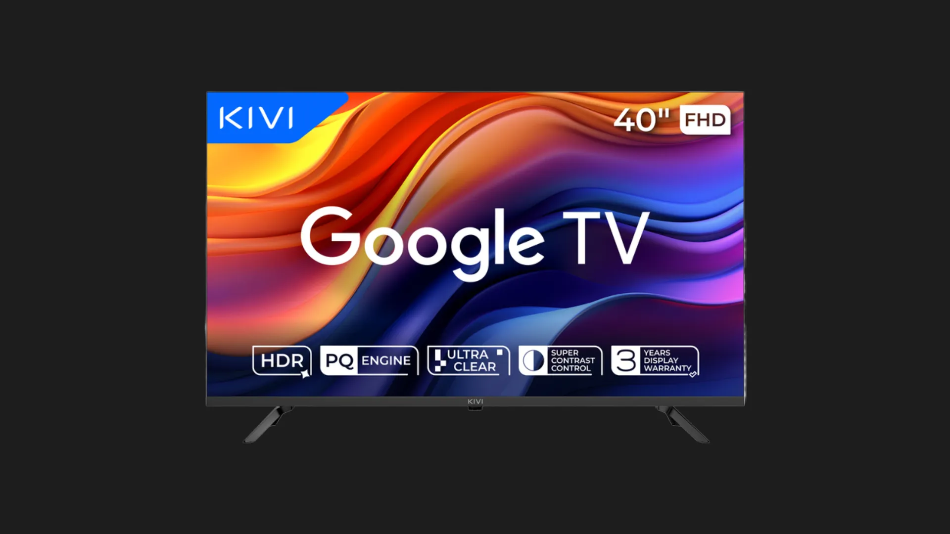 Телевізор Kivi 40 40F800KB (UA)
