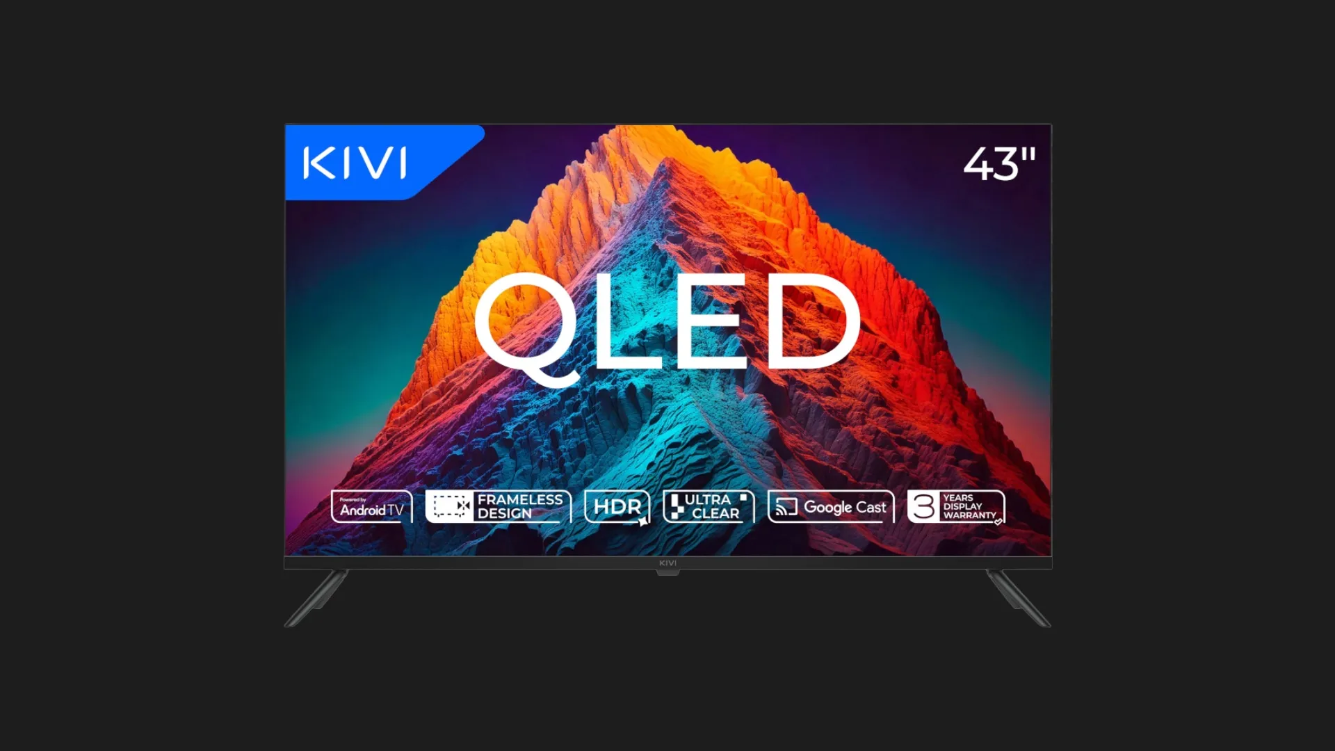 Телевізор Kivi 43 43U770QB (UA)