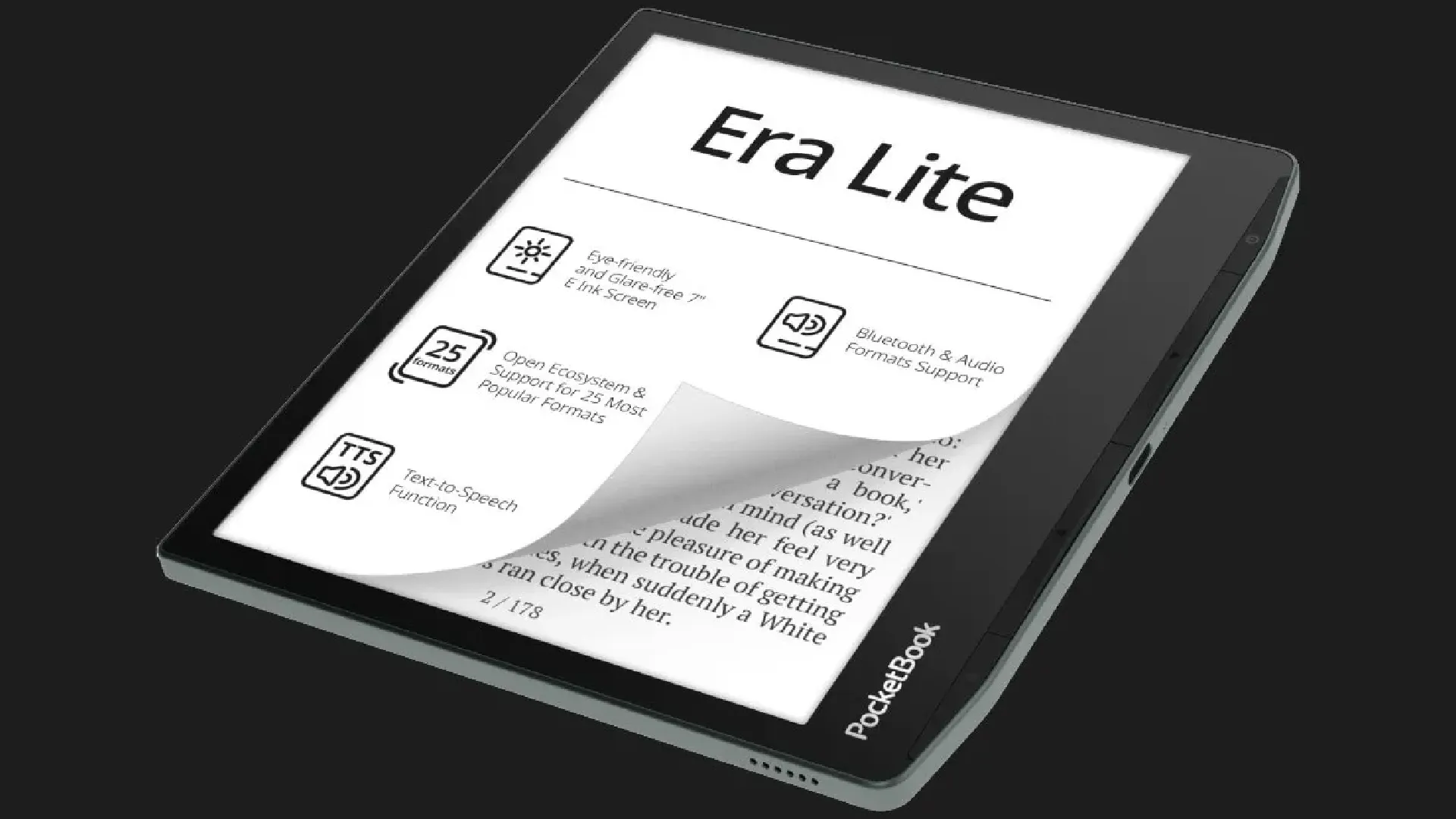 Электронная книга PocketBook 710 Era Lite (Stone Green) (PB710-9-WW)