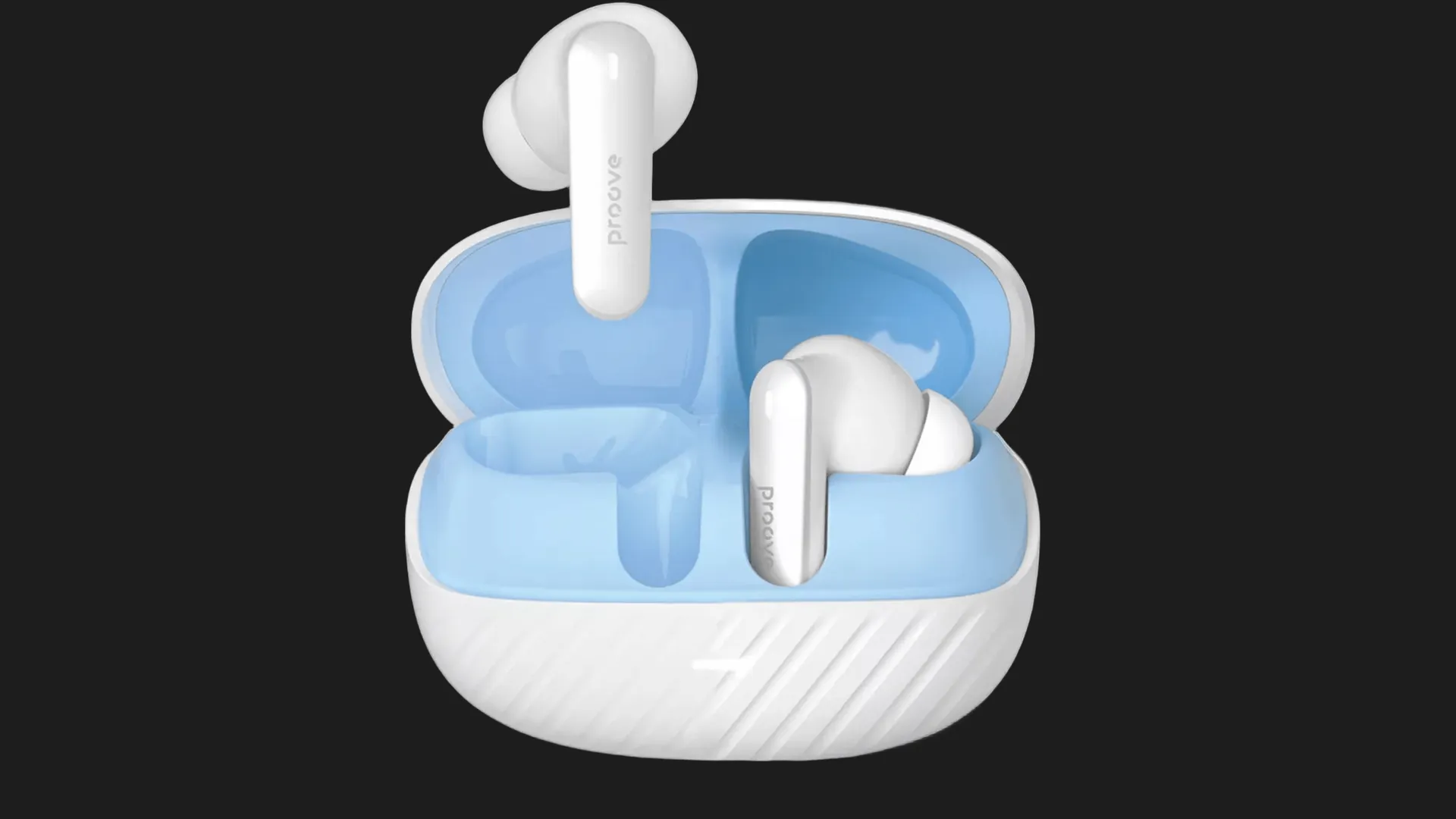 Наушники Proove Blitz II TWS with Hybrid ANC (APP) (White/Blue)