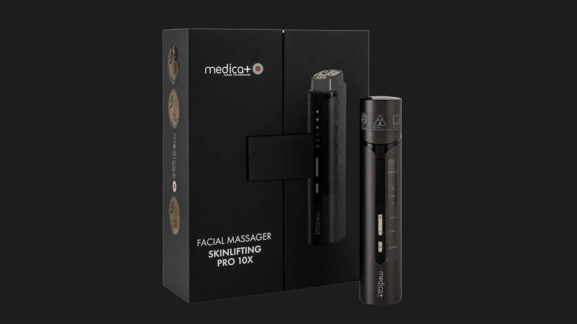 Микротоковый RF лифтинг-массажер MEDICA+ Skin Lifting PRO 10x (Brown)