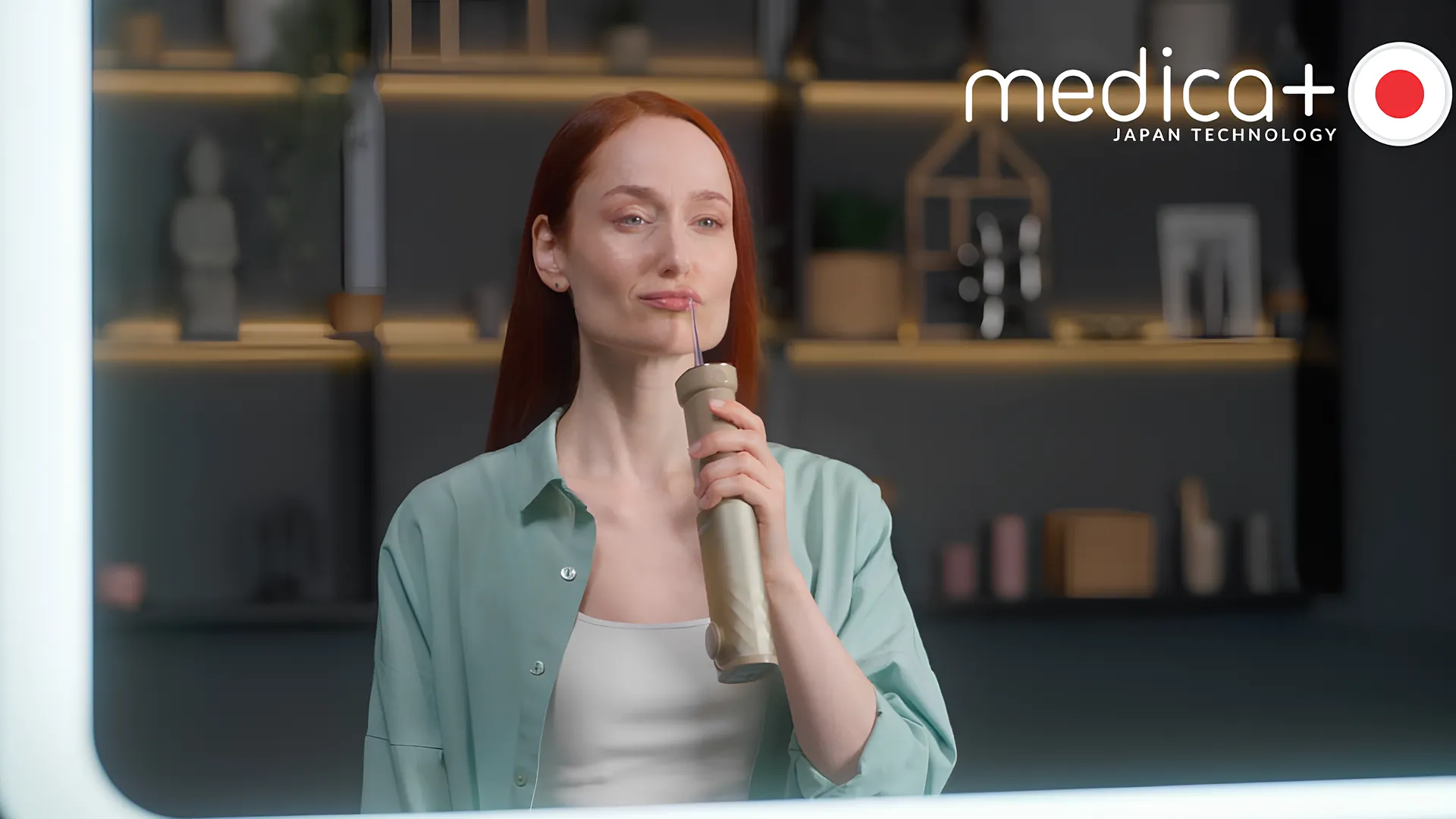 Іригатор портативний MEDICA+ Lux Prowater 10 Soft Touch (Gold)