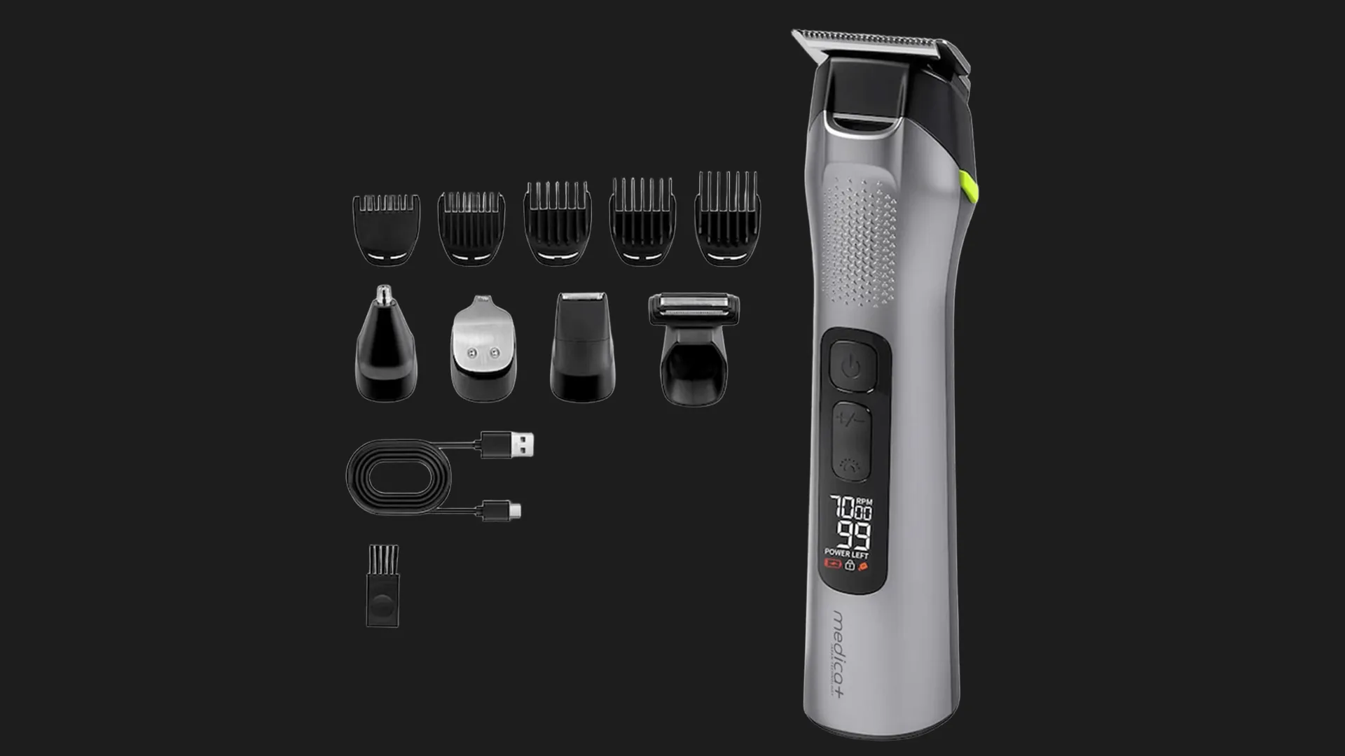 Тример MEDICA+ 5-в-1 (Gray)