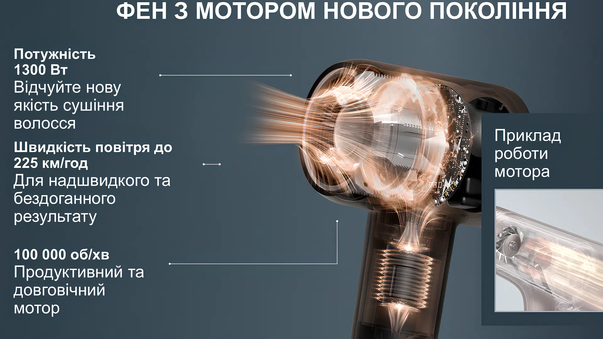 Фен Rowenta Blumia (Blue)