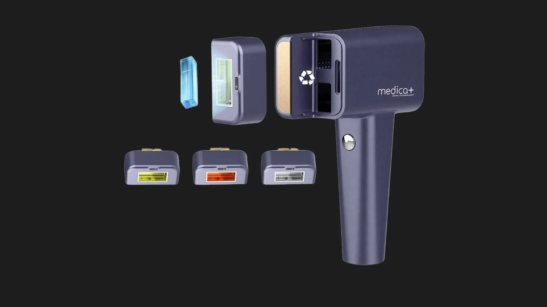 Фотоэпилятор охлаждающий MEDICA+ ICE PRO 10X (Purple)(60432)