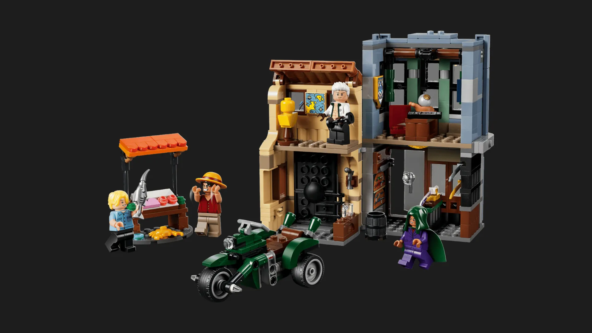 Конструктор LEGO One Piece Сутичка з капітаном Смокером (75642)