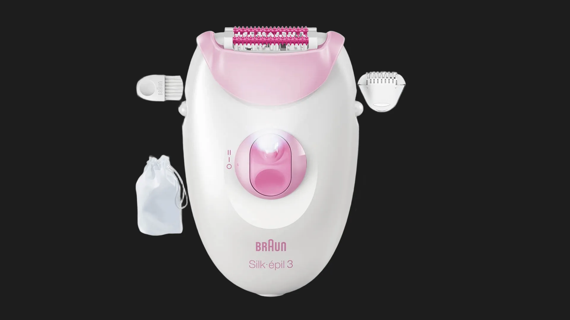 Епілятор Braun Silk-epil 3 (White/Pink)(SE 3-033)
