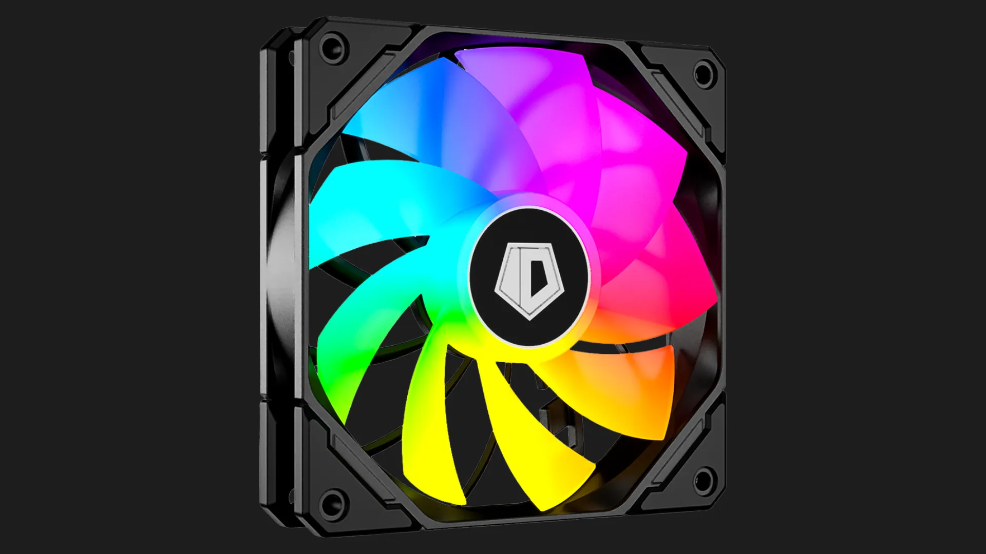 Вентилятор ID-Cooling TF-12025-Pro ARGB Reverse 120 (Black) (TF-12025-PRO ARGB REVERSE)