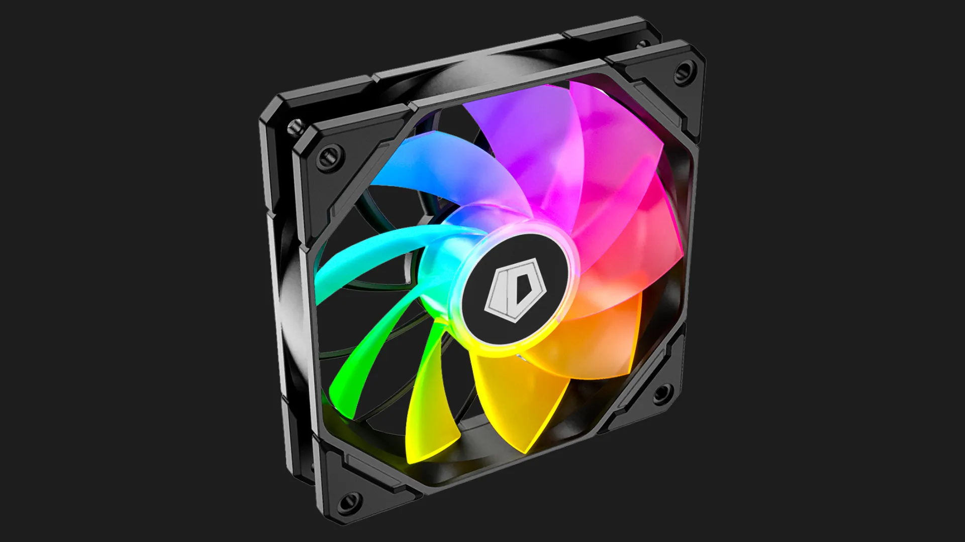 Вентилятор ID-Cooling TF-12025-Pro ARGB Reverse 120 (Black) (TF-12025-PRO ARGB REVERSE)