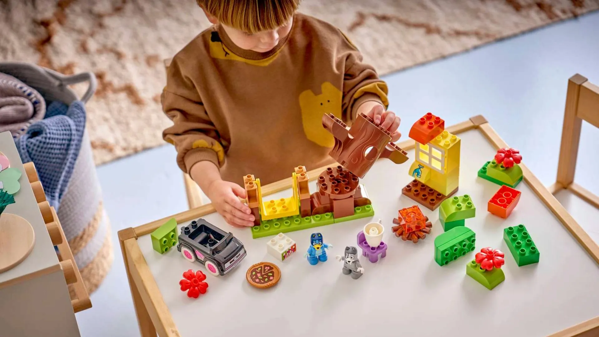 Конструктор LEGO DUPLO Bluey Піцерія з Мафіном та Блуї  (10469)