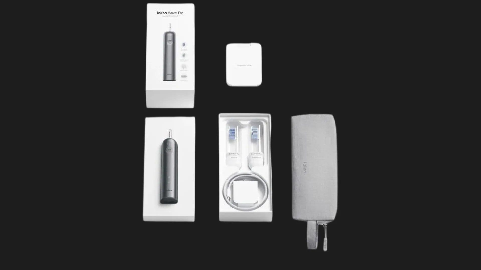 Зубная электрощетка Laifen Wave PRO Aluminum (Space Gray)(1TB92-A-XX-DG-002)