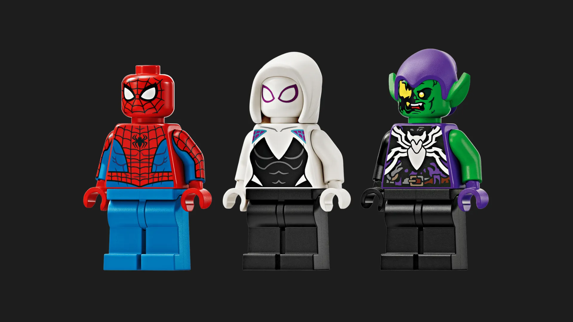 Конструктор LEGO Super Heroes Автомобіль для перегонів Людини-Павука й Зелений Гоблін з отрутою Венома (76279)