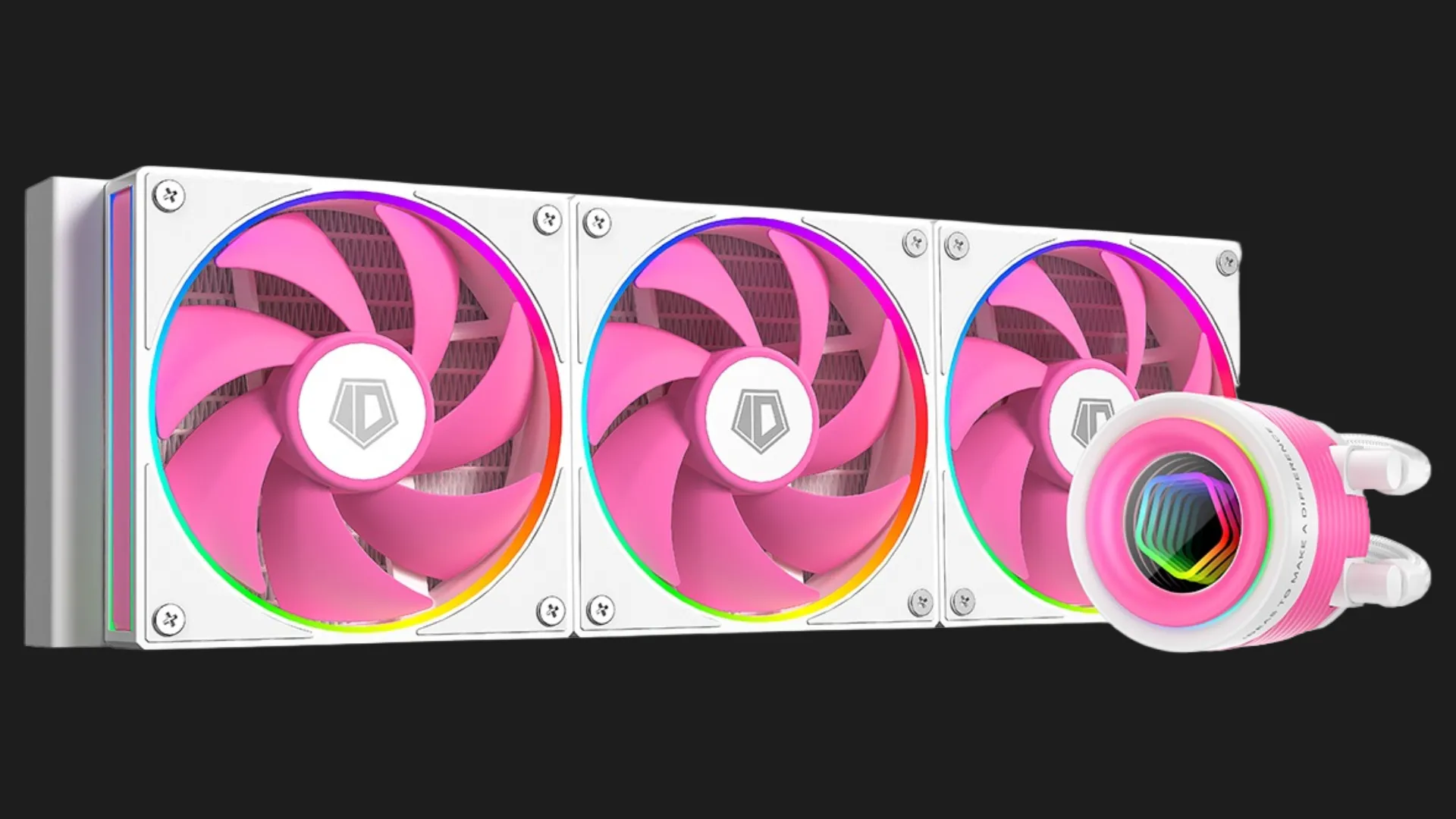 Система водяного охолодження ID-Cooling FX INF 360 (Pink) (FX360 INF PINK)