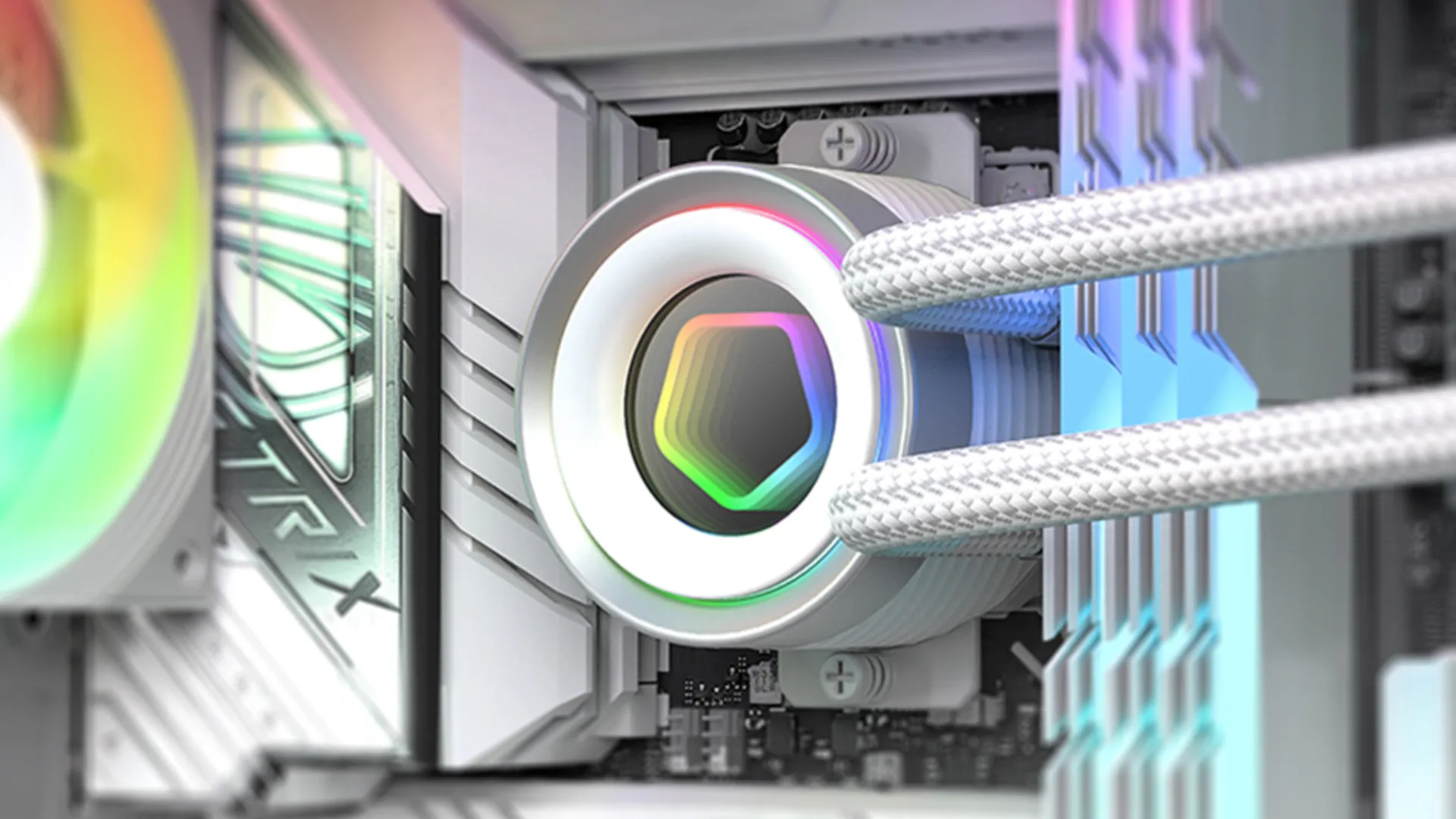 Система водяного охолодження ID-Cooling FX INF 360 (White) (FX360 INF WHITE)