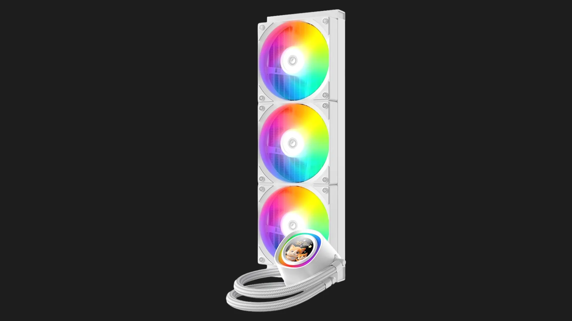 Система водяного охолодження ID-Cooling FX 360 LCD (Black) (FX360 LCD)