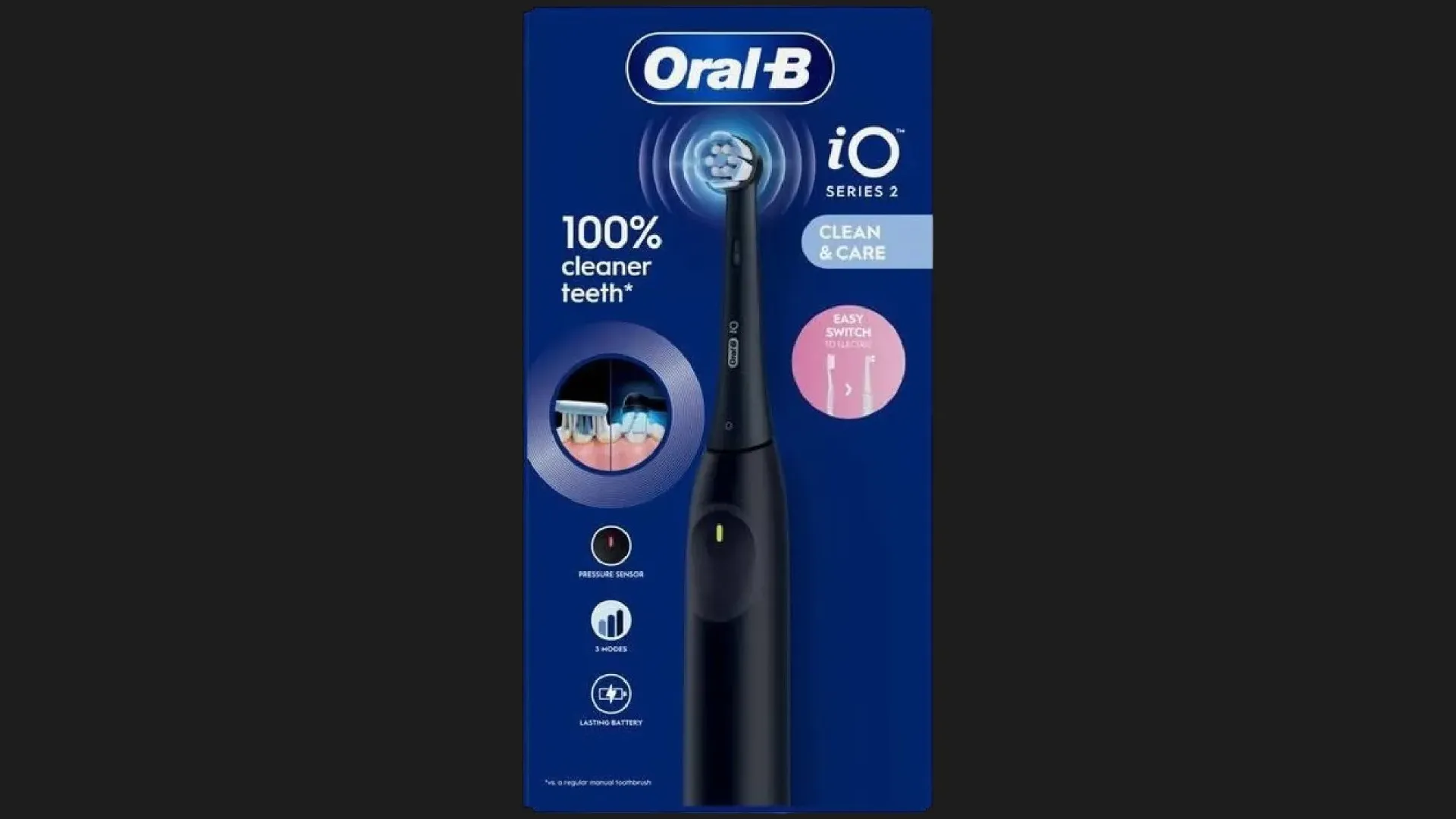 Зубная электрощетка BRAUN Oral-B iO Series 2 (iOS2.1C9.0) (Black)