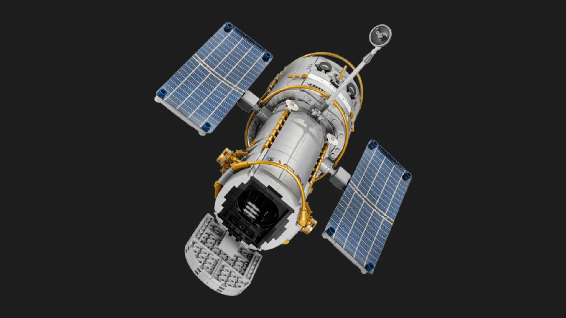 Конструктор LEGO Icons Космічний телескоп Габбл Набір наукового декору (11382)