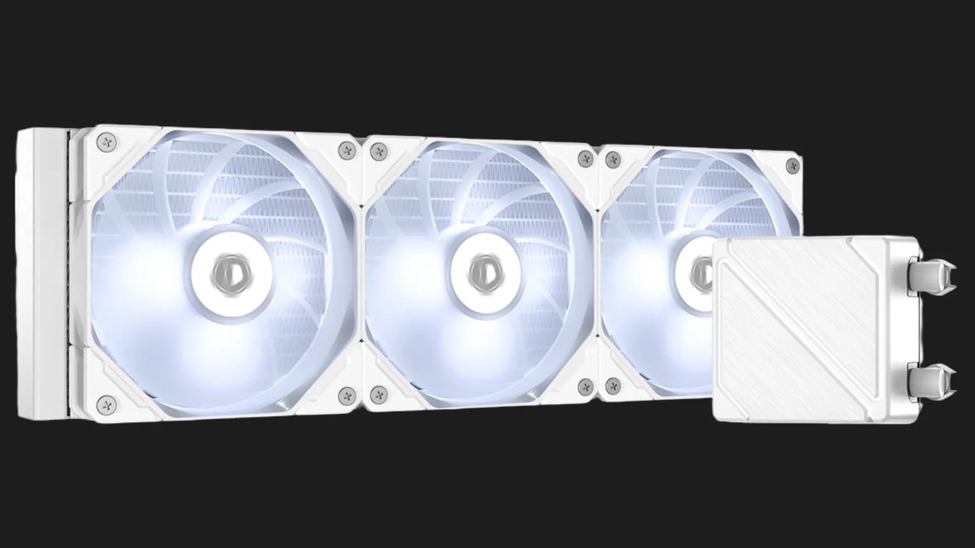 Система водяного охлаждения ID-Cooling Dashflow Basic 360 (White) (DASHFLOW 360 BASIC WHITE)