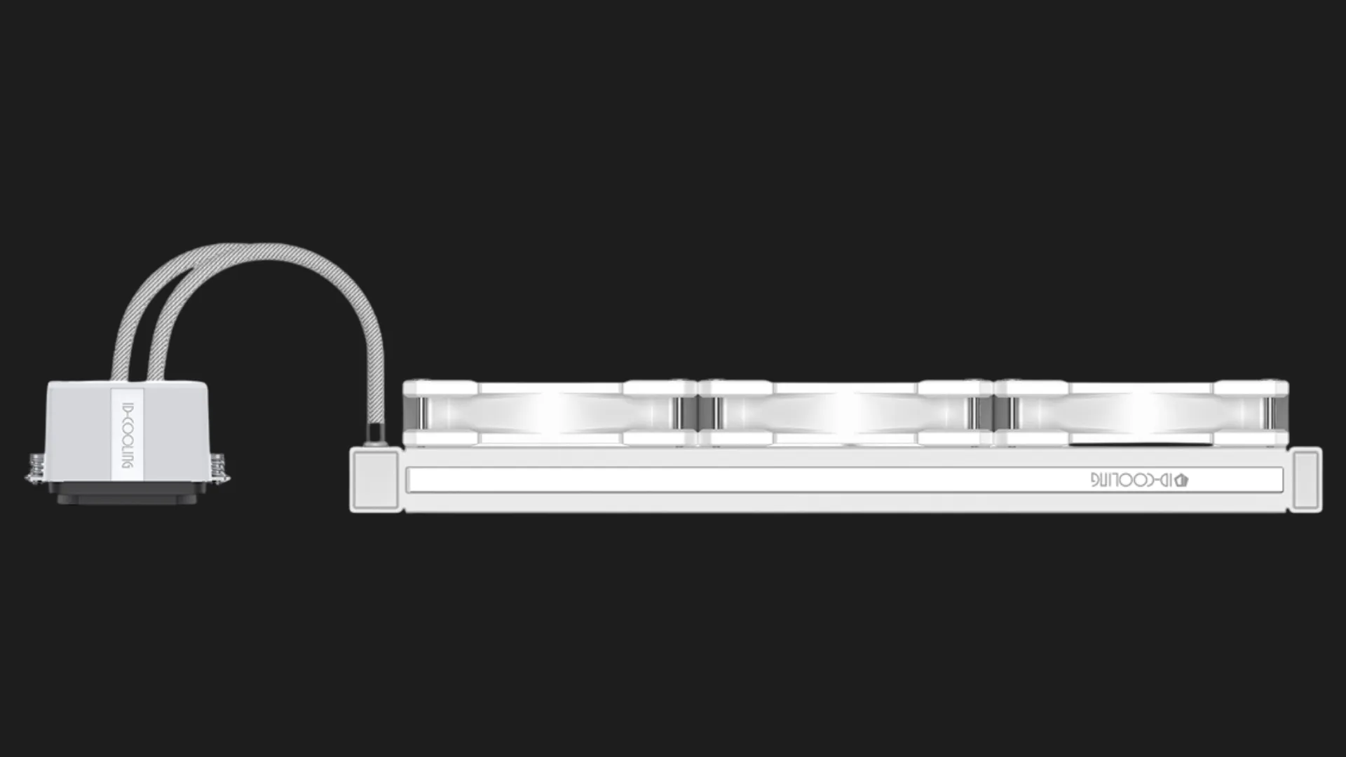 Система водяного охлаждения ID-Cooling Dashflow Basic 360 (White) (DASHFLOW 360 BASIC WHITE)