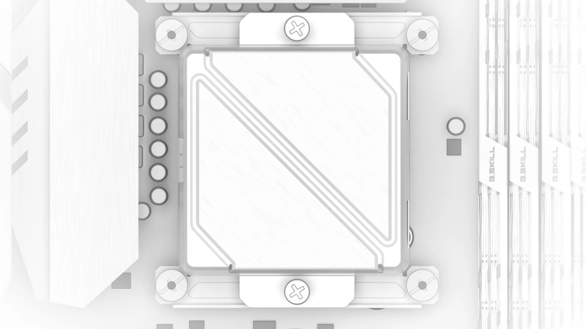 Система водяного охлаждения ID-Cooling Dashflow Basic 360 (White) (DASHFLOW 360 BASIC WHITE)