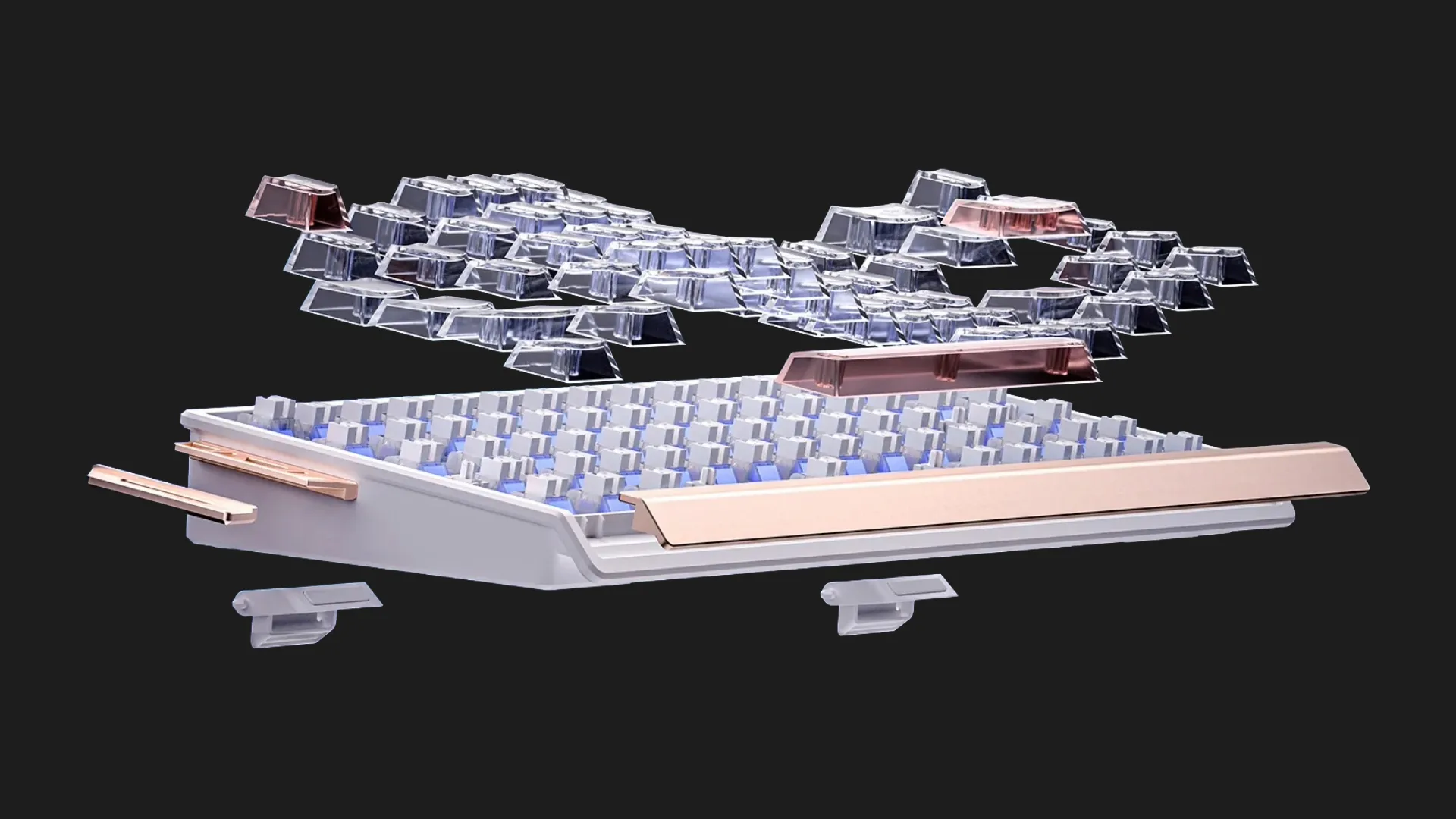 Игровая клавиатура ATK 68 RX (White) (RS7 Air)