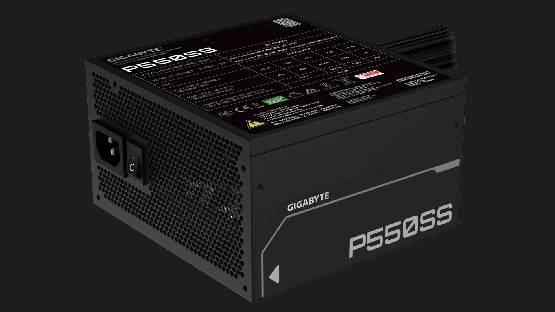 Блок питания Gigabyte GP-P550SS 550W (GP-P550SS)