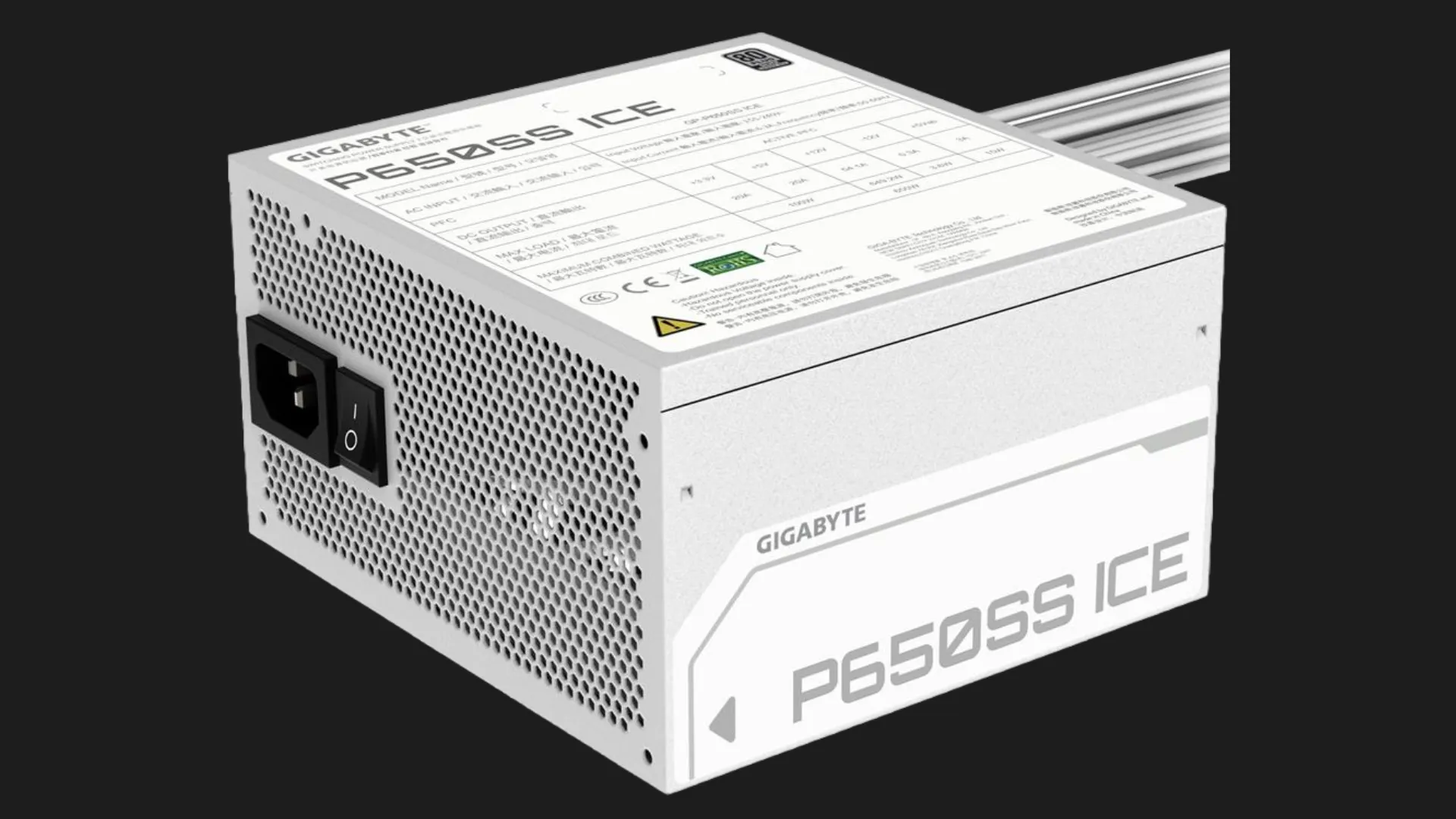 Блок живлення Gigabyte GP-P650SS (ICE) 650W (GP-P650SS)