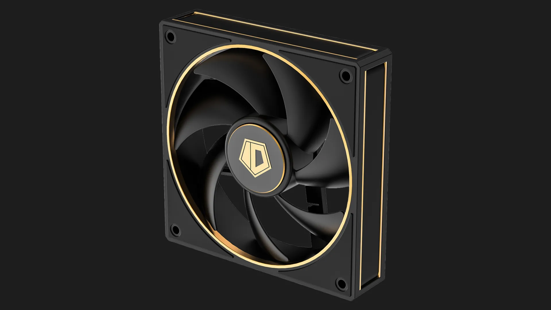 Вентилятор ID-Cooling AF-127-GDL 120 (Black) (AF-127-GDL)