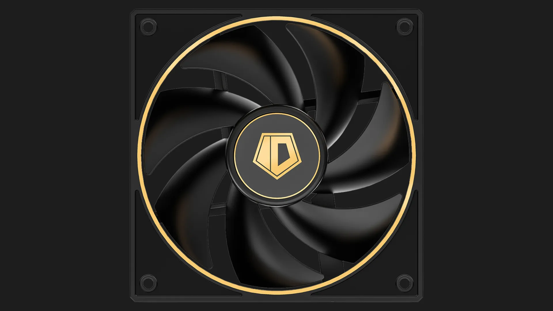 Вентилятор ID-Cooling AF-127-GDL 120 (Black) (AF-127-GDL)