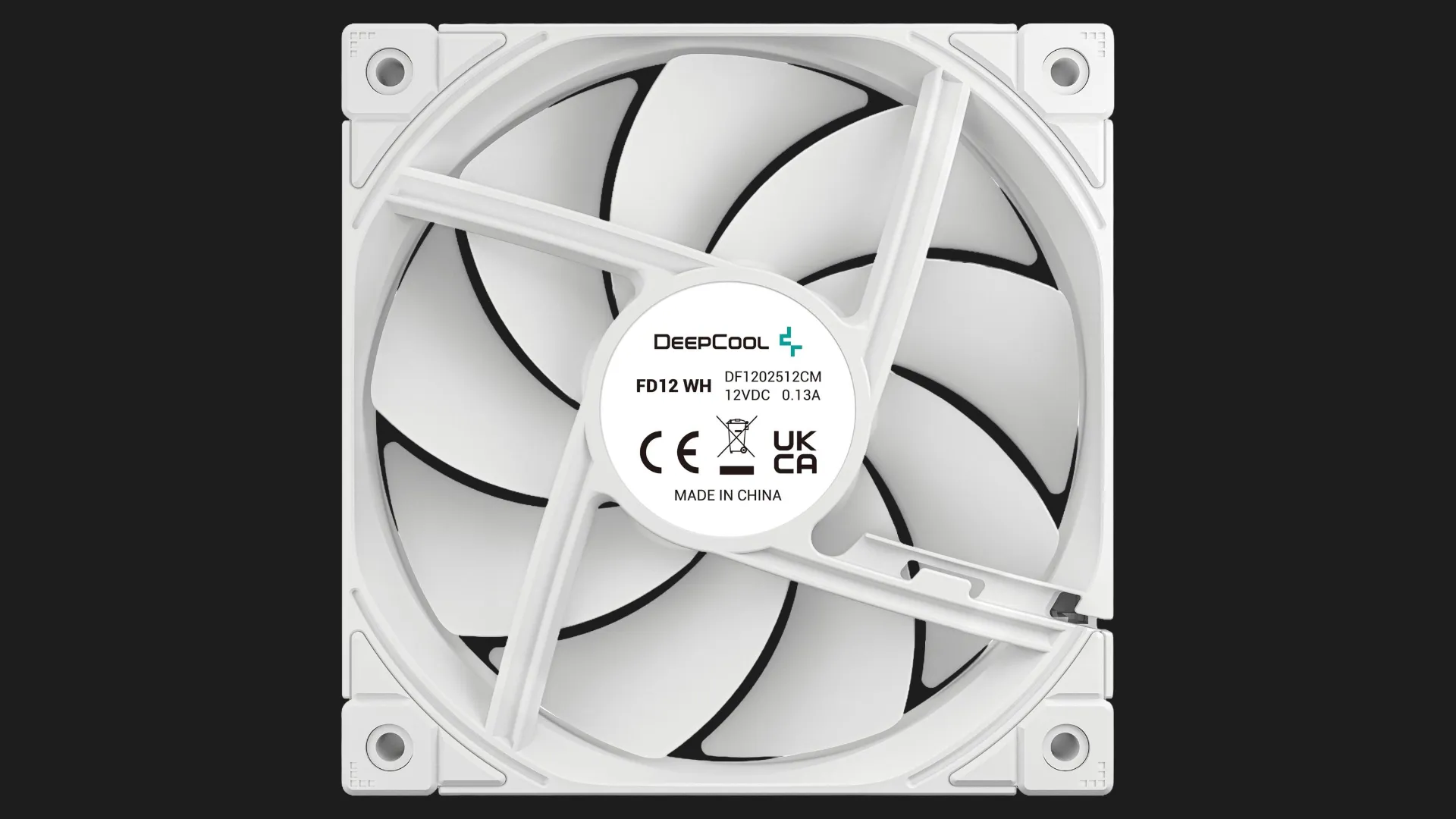 Вентилятор DeepCool FD12 120 (Black) (R-FD12-BKNPN1-G)
