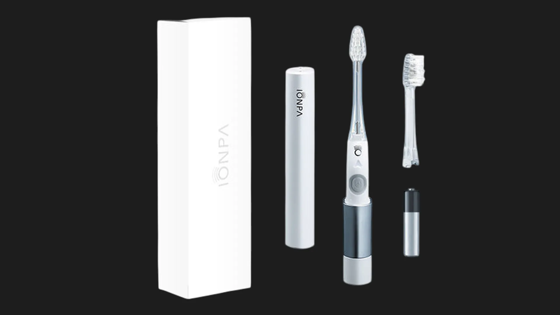 Электрическая Ионная зубная щетка IONICKISS Ionpa Travel (White)