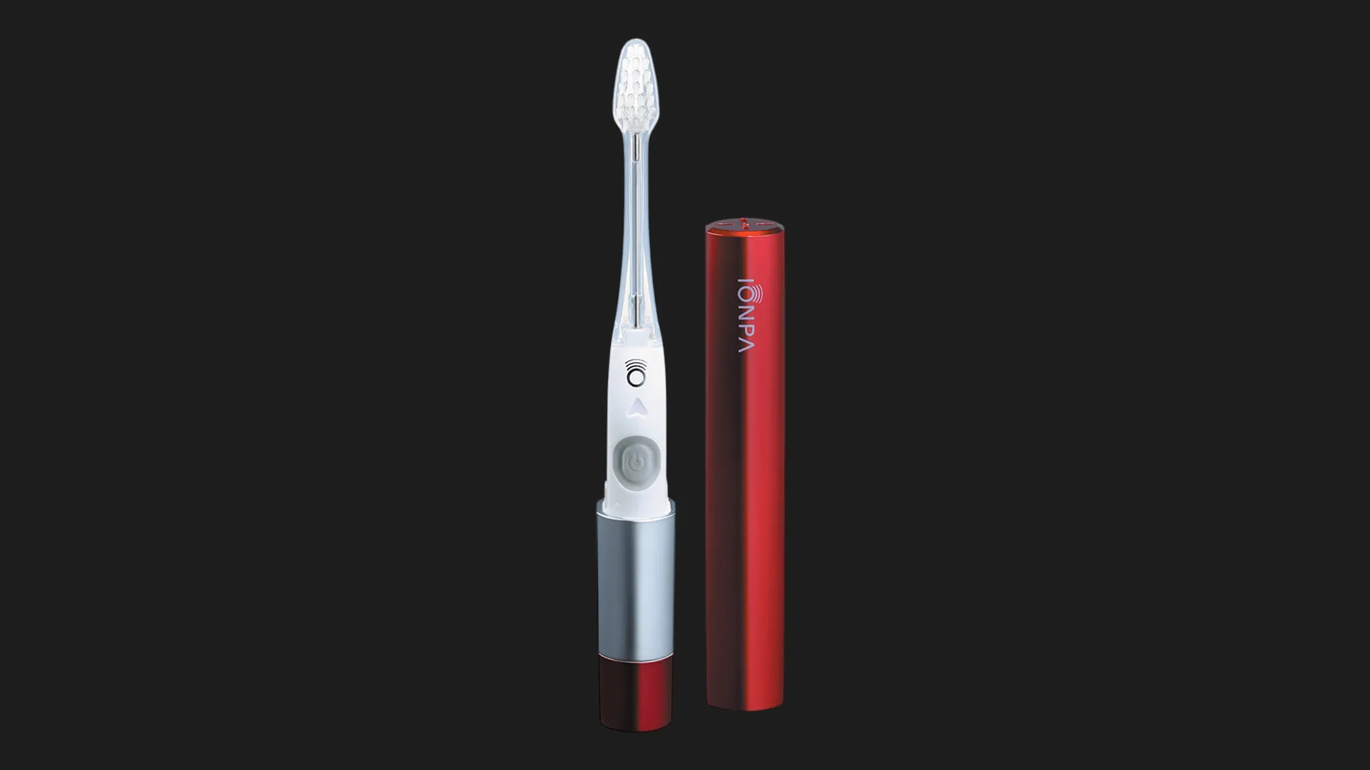 Электрическая Ионная зубная щетка IONICKISS Ionpa Travel (Red)