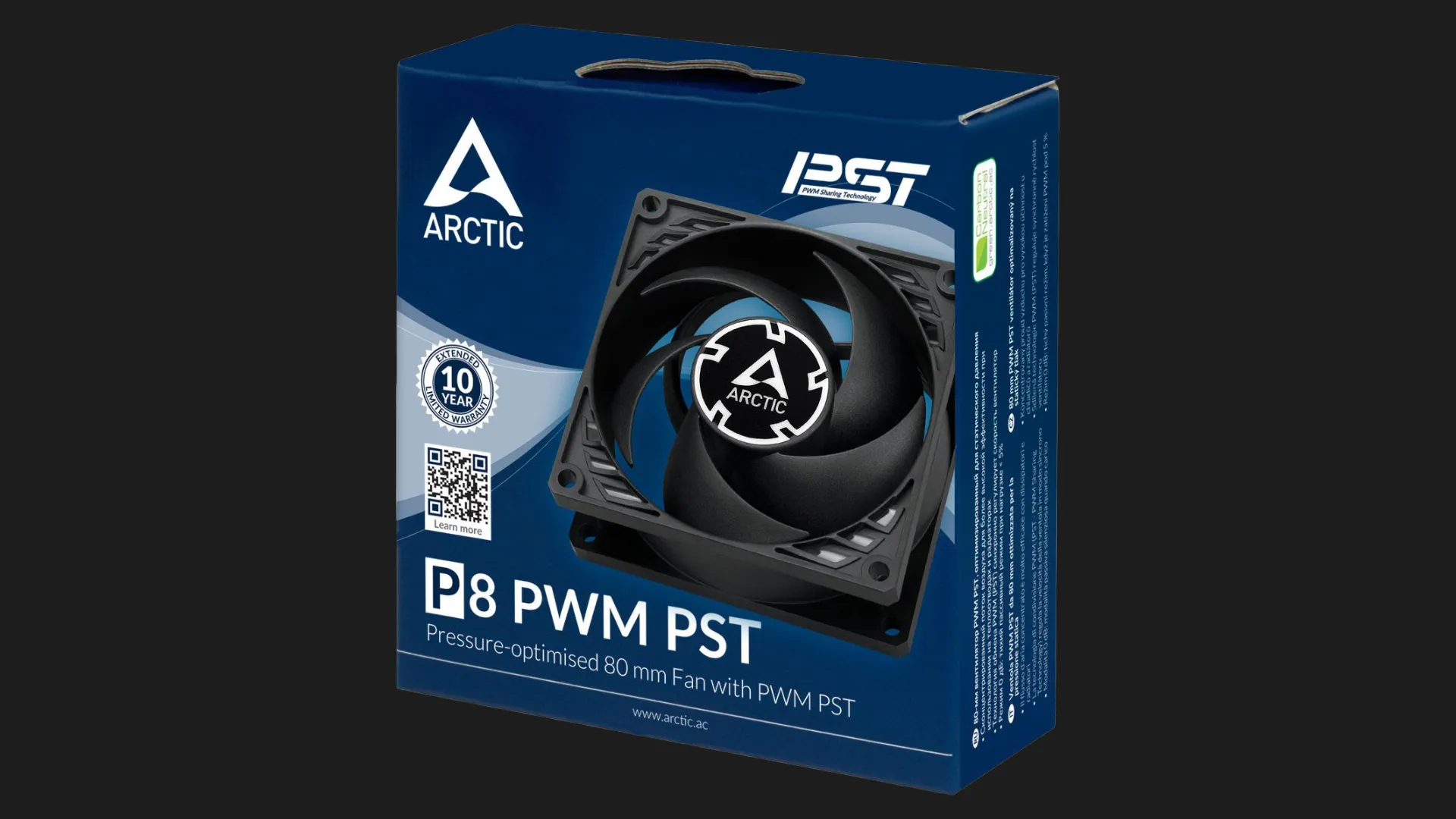Вентилятор Arctic 80 (Black) (ACFAN00150A)