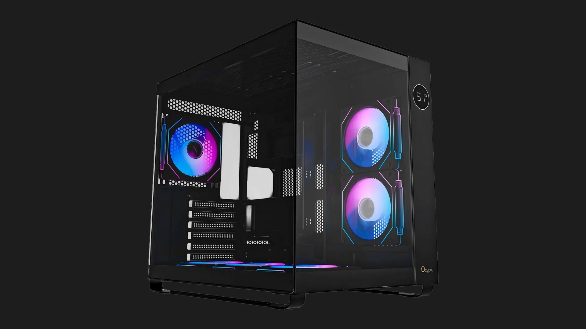 Корпус OCYPUS IOTA C70 ARGB (Black) (IOTA-C70-BKD600XX-GL)