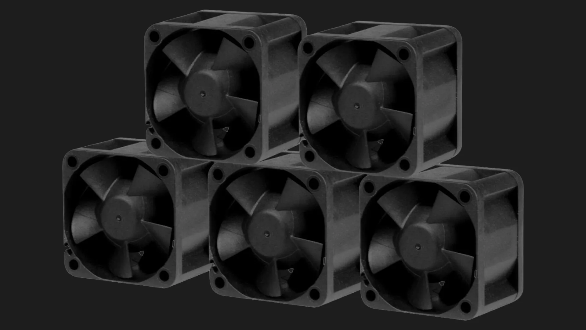 Вентилятор Arctic 40 KIT x5 (Black) (ACFAN00273A)