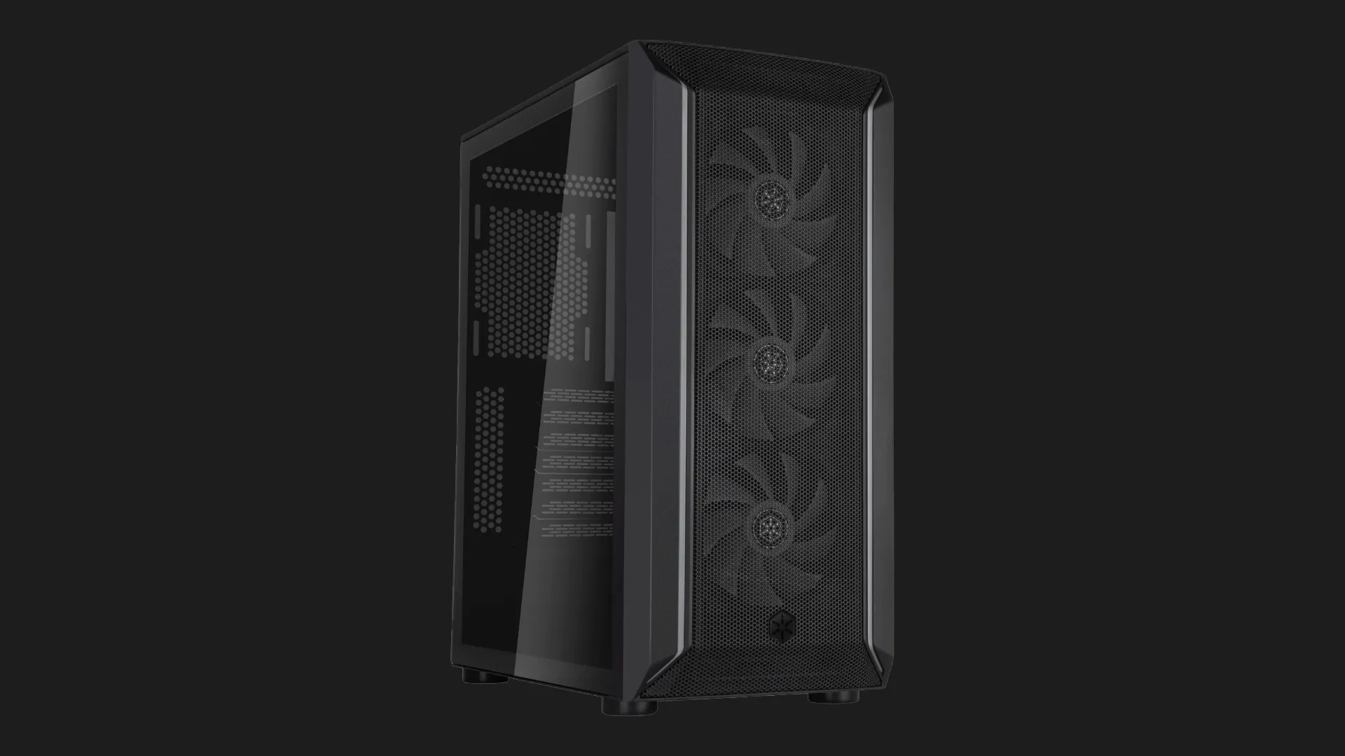 Корпус SilverStone Fara FA511Z-BG (Black) (SST-FA511Z-BG)