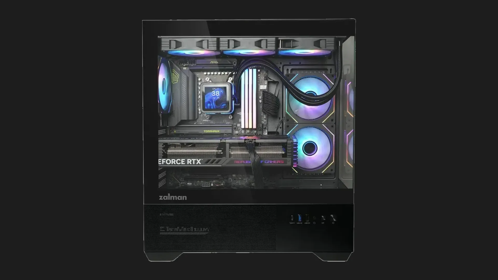 Корпус Zalman Chronix V2 (Black) (CHRONIXV2BLACK)