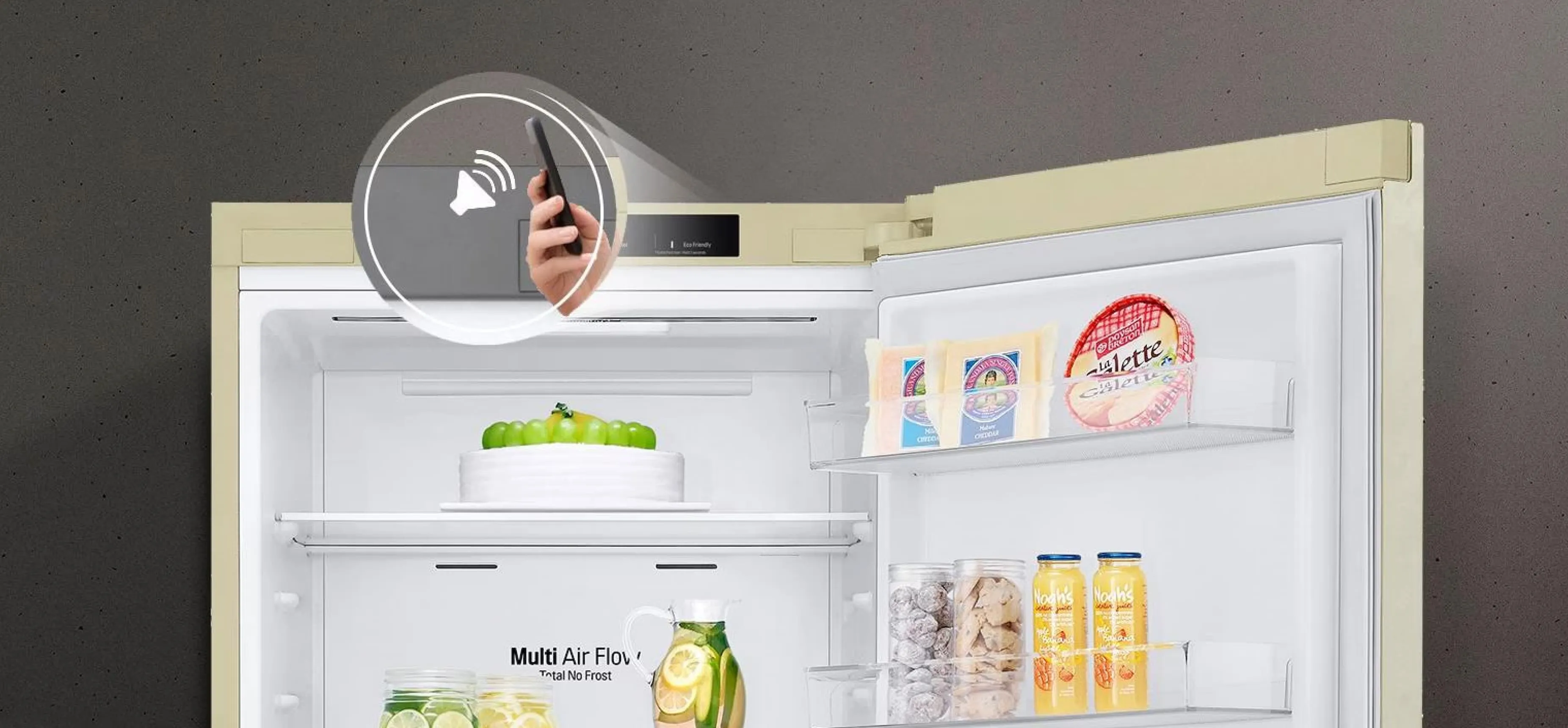 Холодильник LG GC-B459SLCL (Silver)