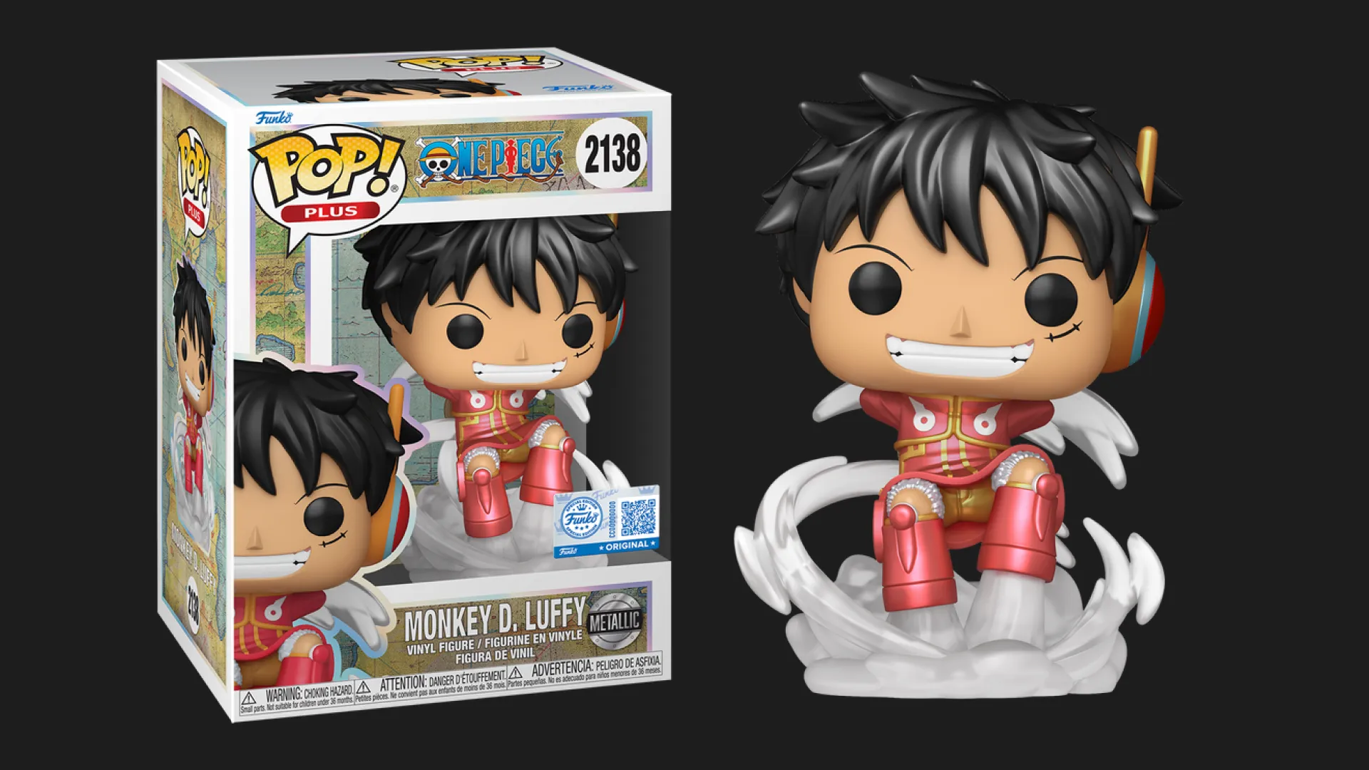 Фігурка Funko Pop! серії Великий куш — Луффі (86519)