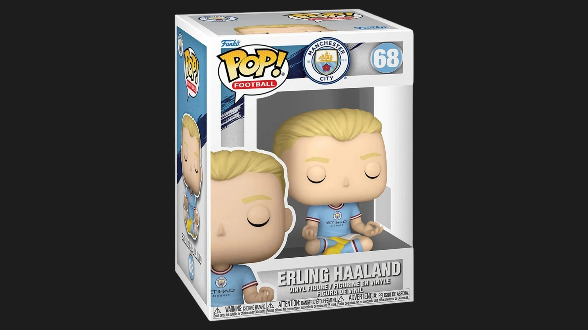 Фігурка Funko Pop! серії Футбол: Манчестер Сіті — Ерлінг Голанд (89365)
