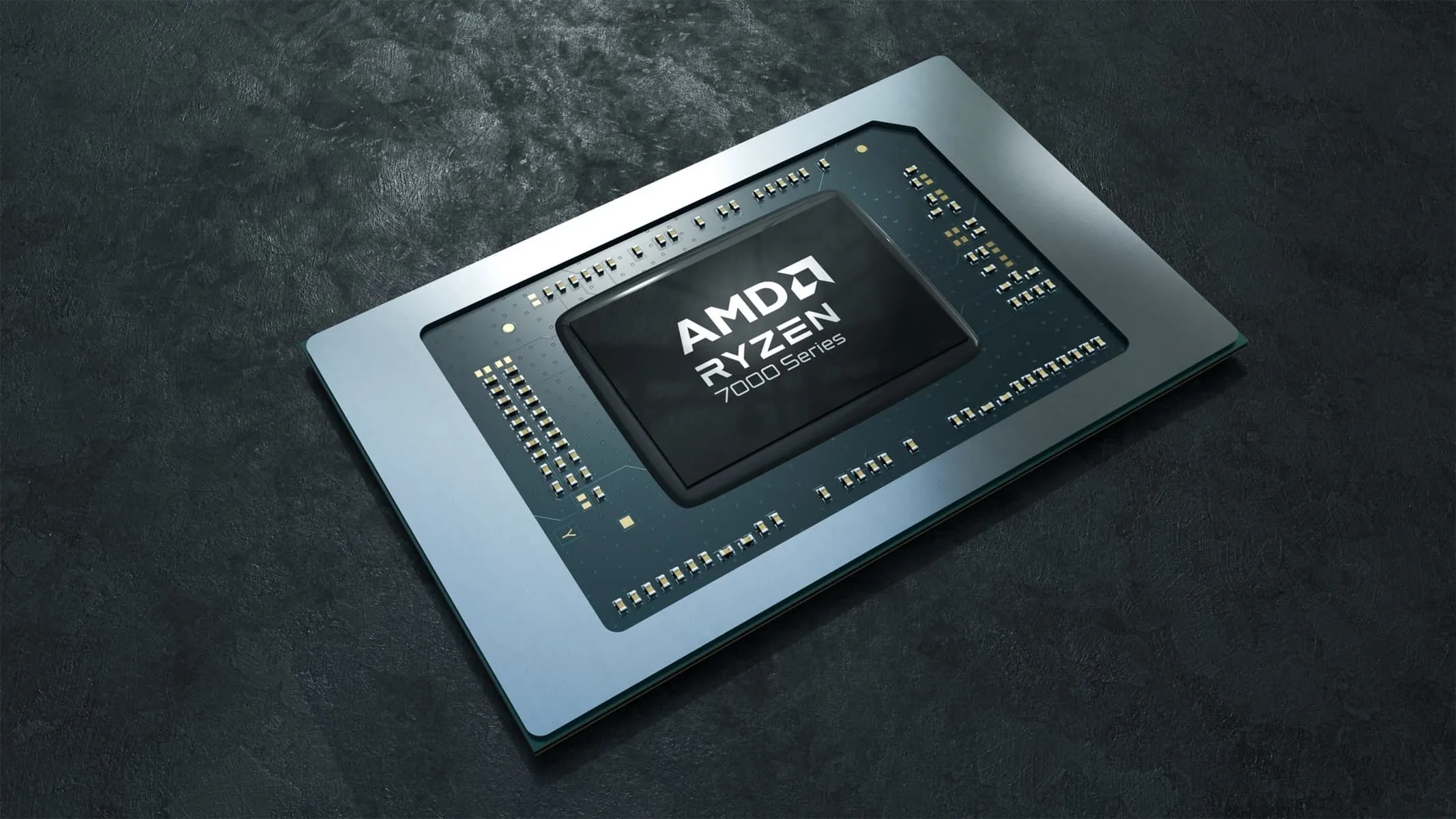 Процессор AMD на столе