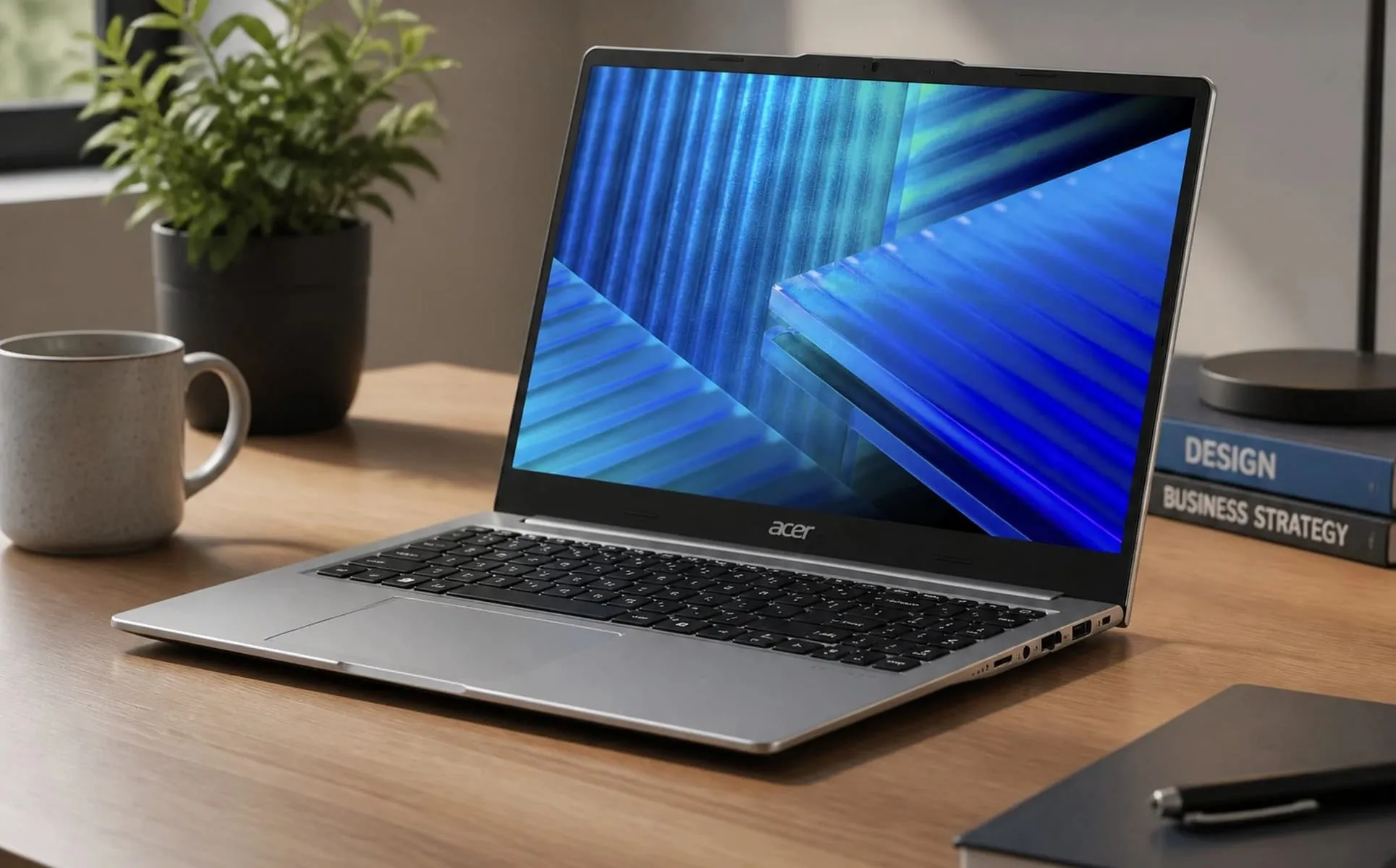 Ноутбук Acer Extensa на робочому столі