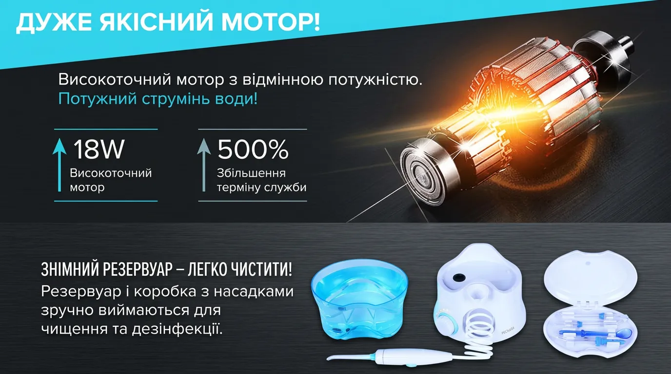 Ирригатор Pecham Professional (White)