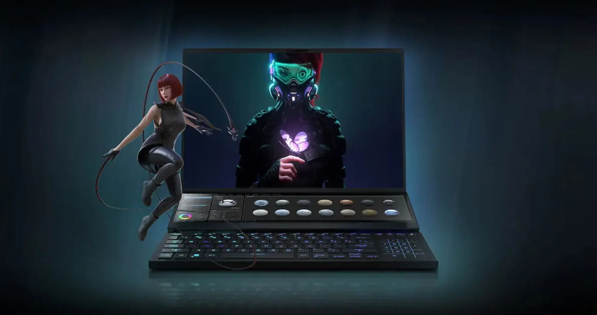 Ноутбук Asus ROG Zephyrus Duo 16 GX650PY 16" (AMD Ryzen 9/128GB/8TB (SSD)/RTX 4090) (GX650PY-NM0796X) (Standard)