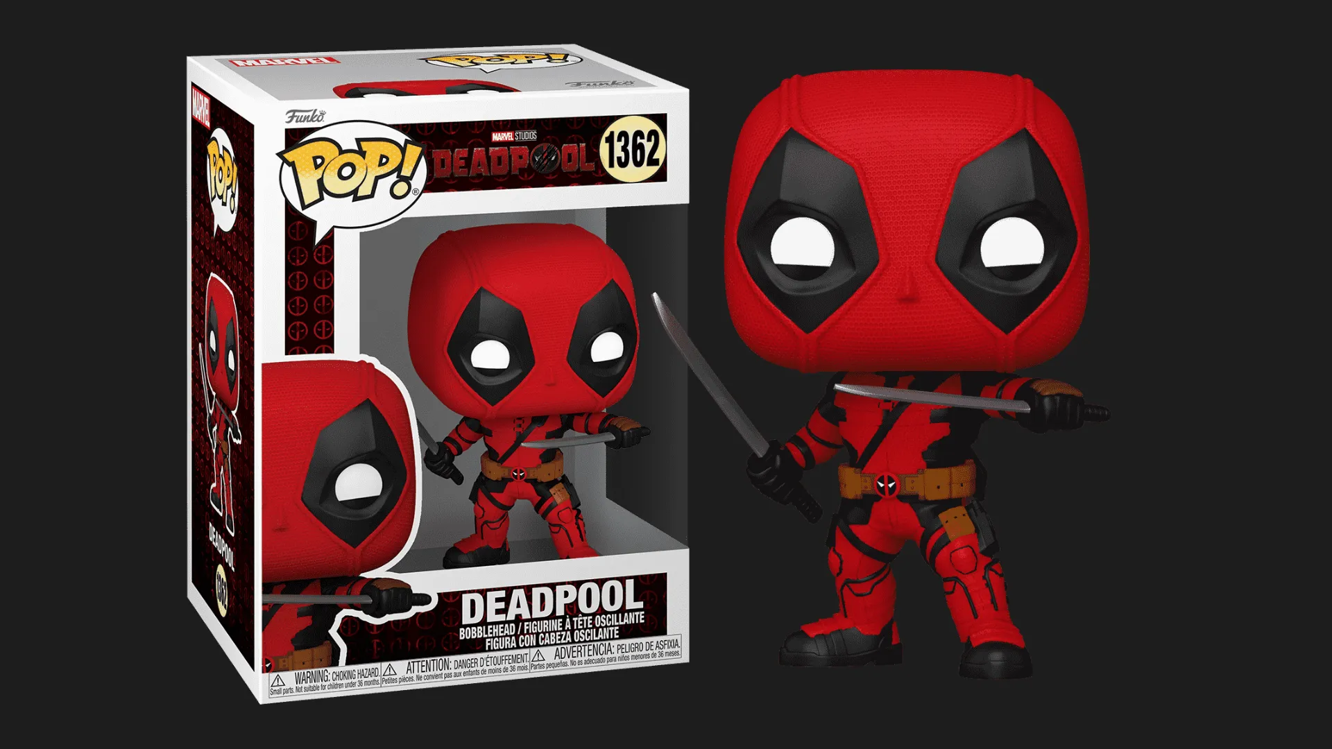 Фігурка Funko Pop! серії Дедпул 3 — Дедпул (79766)
