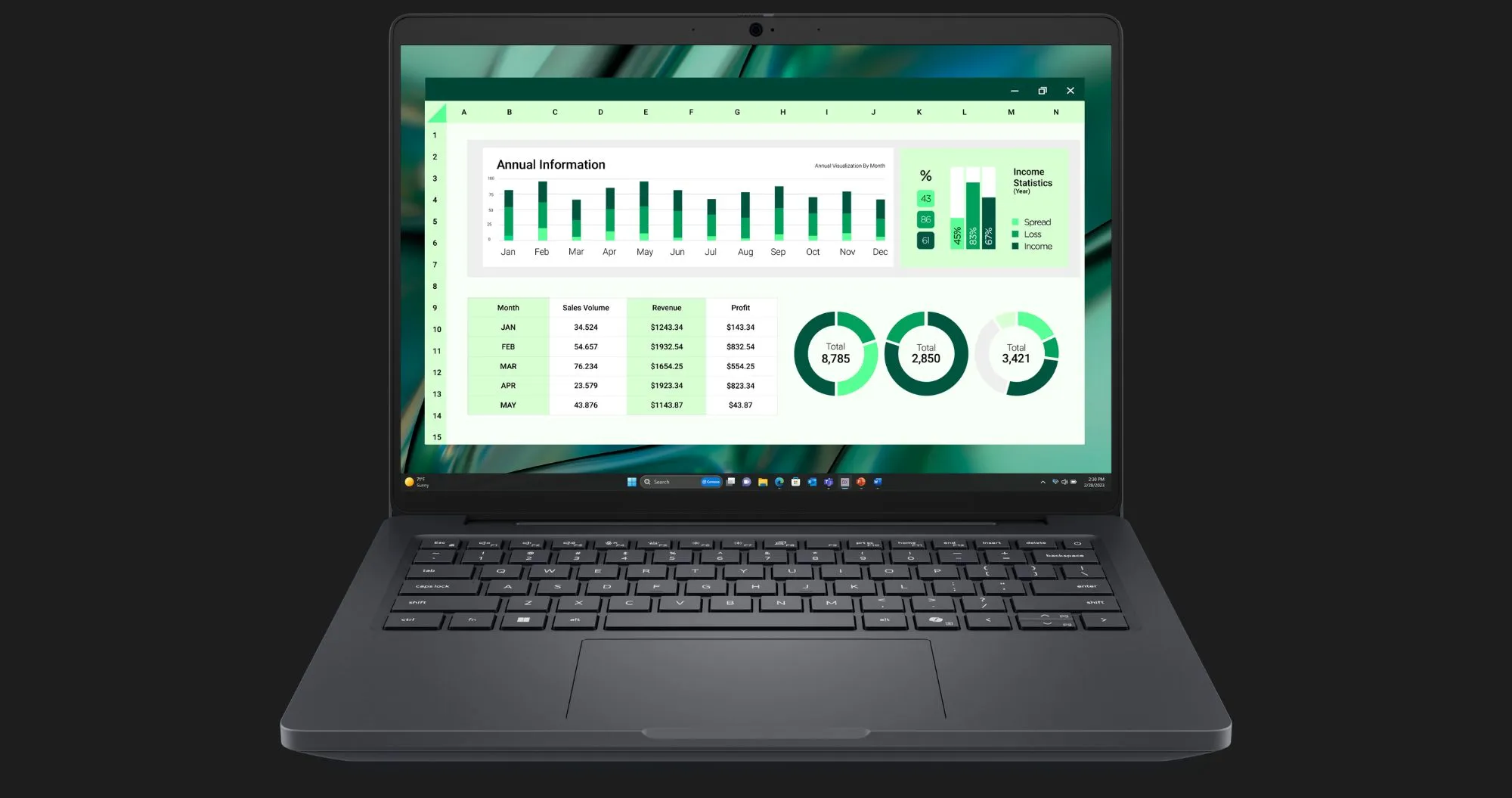 Ноутбук Dell Pro 14 Max 14" (Intel Core Ultra 7/16GB/512GB (SSD)/Intel Arc) (MC14250CA15021) (Standard)